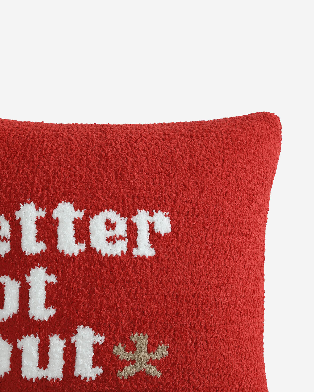 Better Not Pout Throw Pillow | Last Chance - Image 2