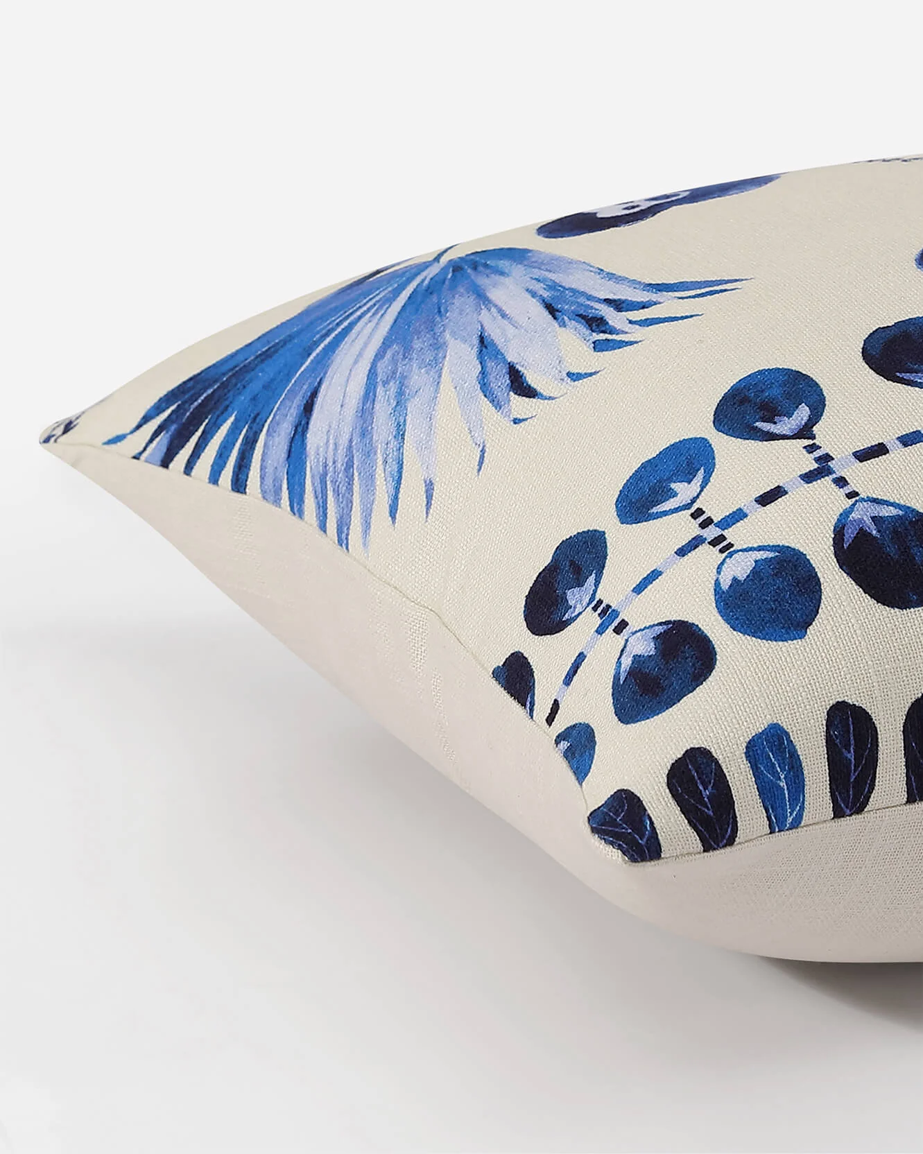 Blue Monkeys Throw Pillow - Image 2