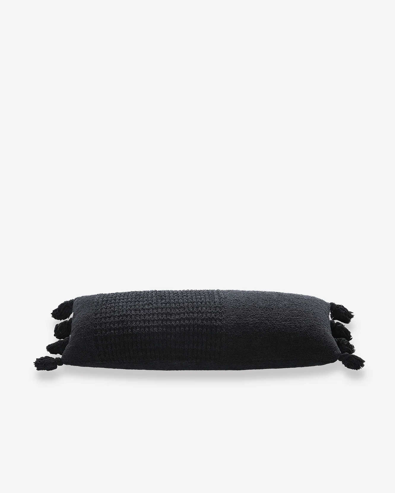 Braided Pom Pom Lumbar Pillow - Image 21