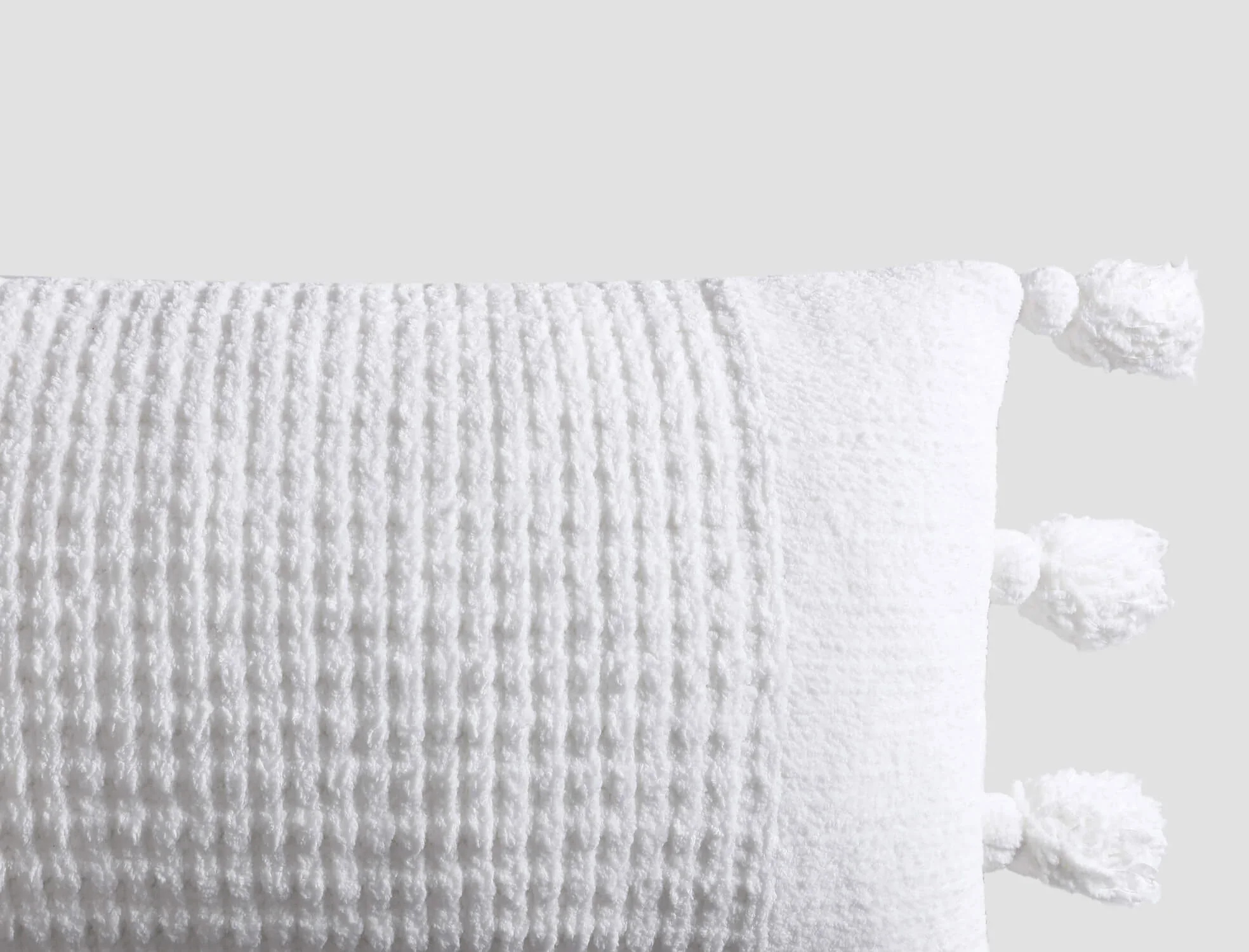 Braided Pom Pom Lumbar Pillow | Last Chance - Image 11
