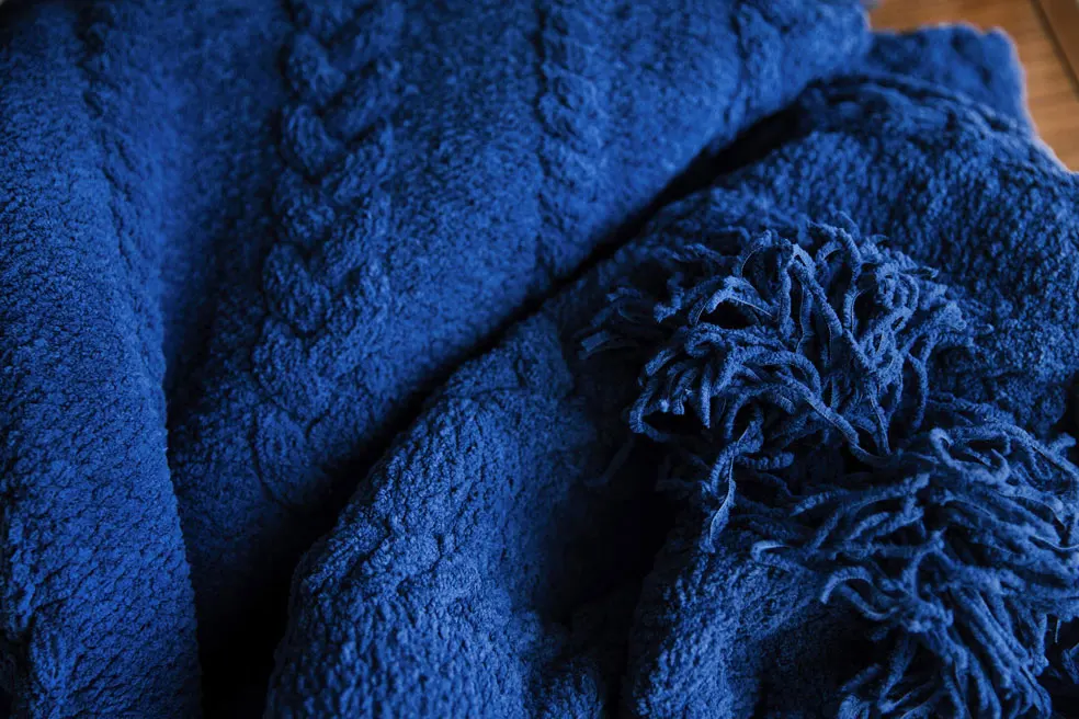 Braided Pom Pom Throw SOHO | Last Chance - Image 2