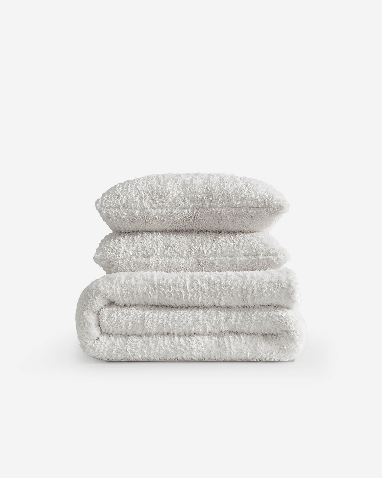 Breathable Faux Fur Comforter Bundle - Image 20