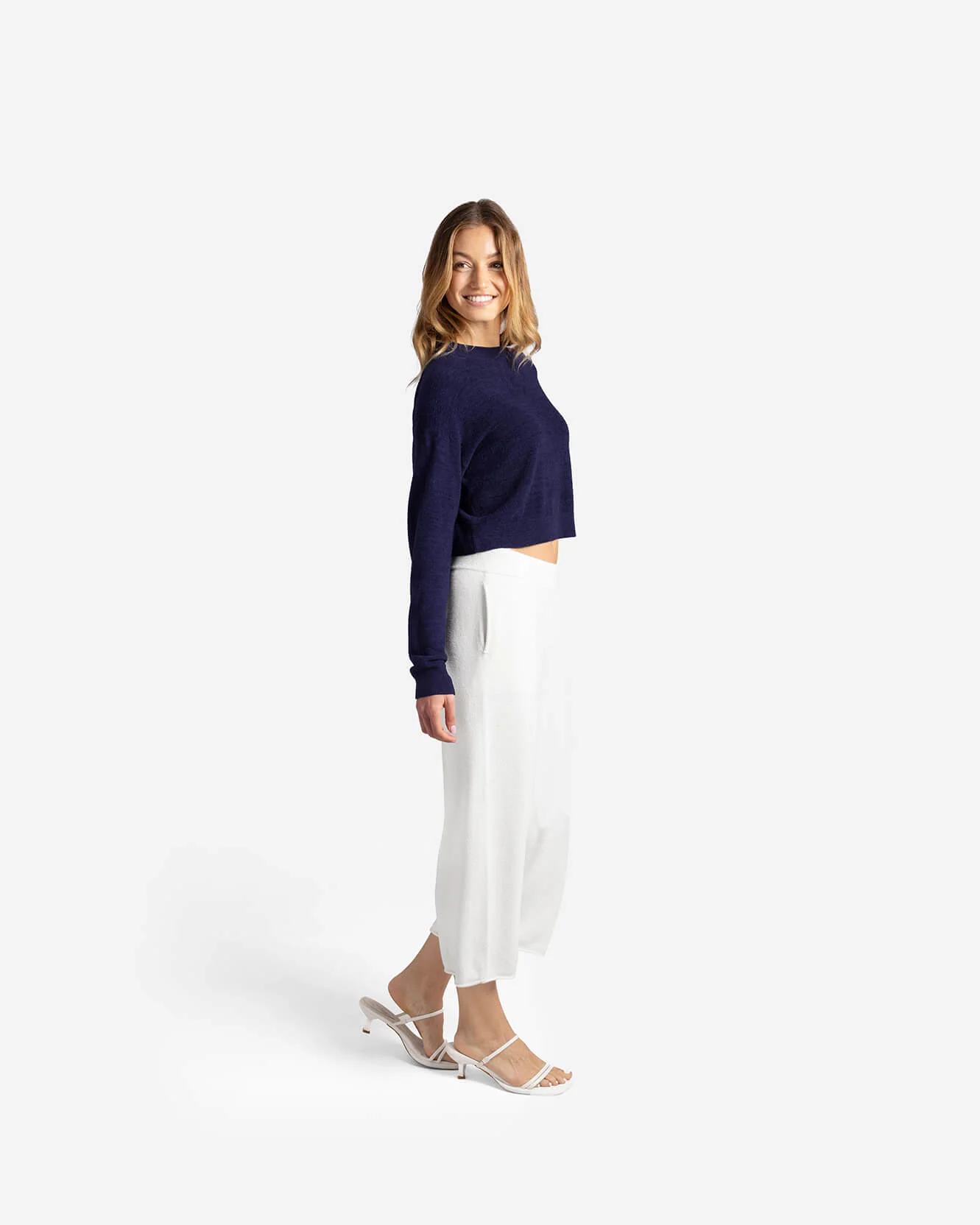 Cloud Cool Light Cropped Sweater - Image 4