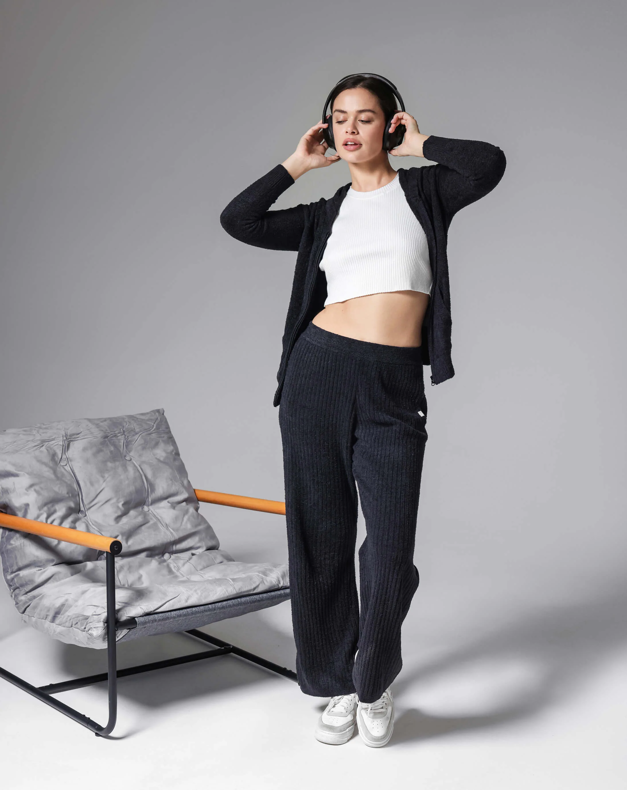 Cloud Cool Ribbed Relaxed Pants - Image 5