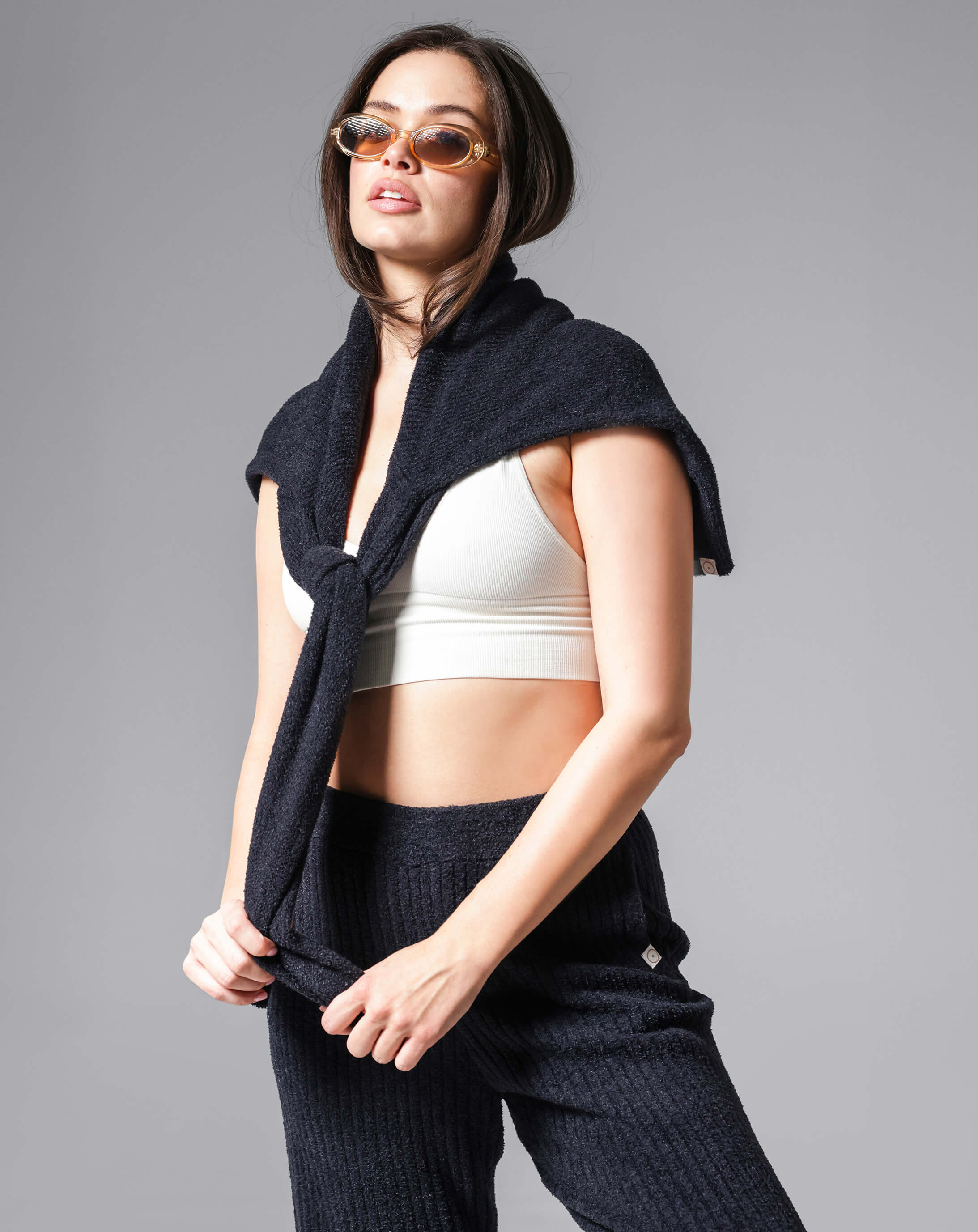 Cloud Cool Ribbed Relaxed Pants - Image 7