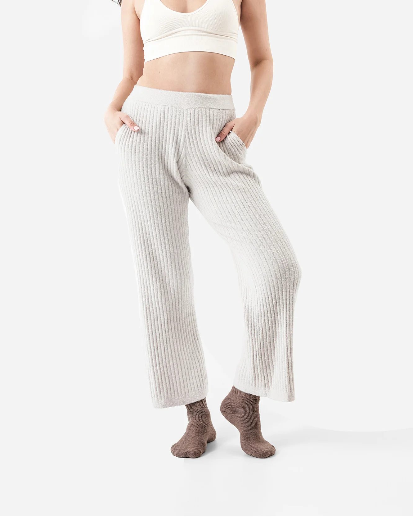 Cloud Cool Ribbed Relaxed Pants - Image 8