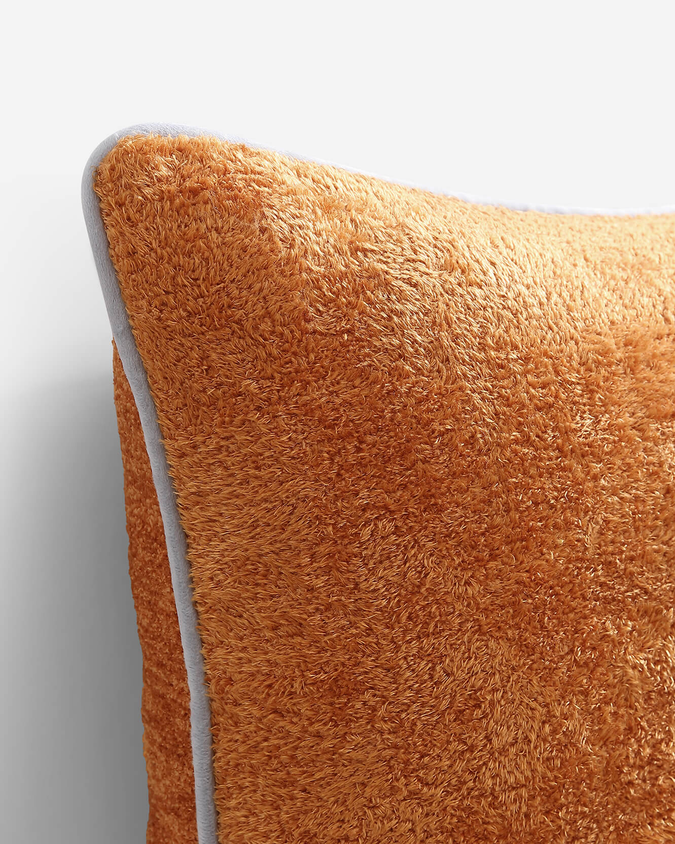 Cloud Silque Throw Pillow with Piping - Image 13
