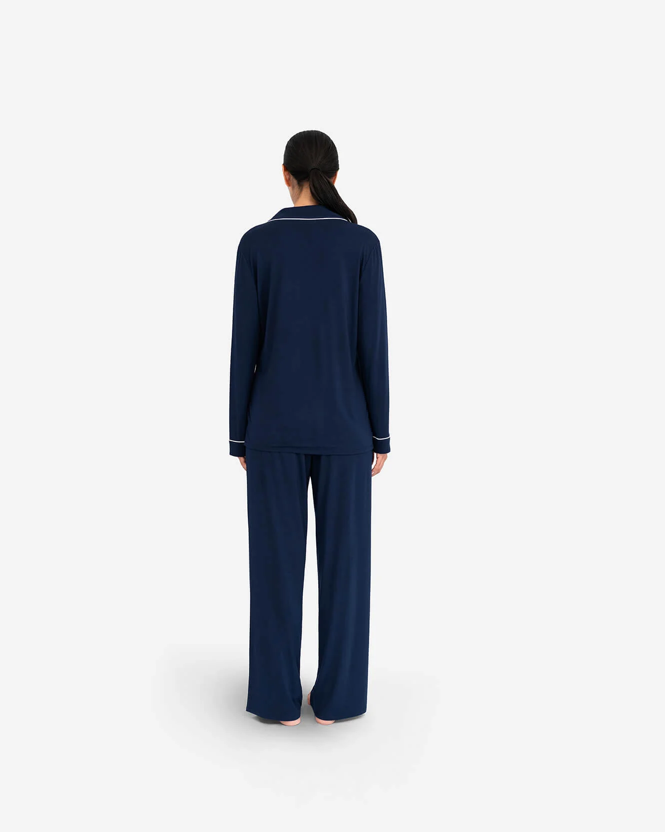 Cooling Modal Long Pajama Set - Image 12