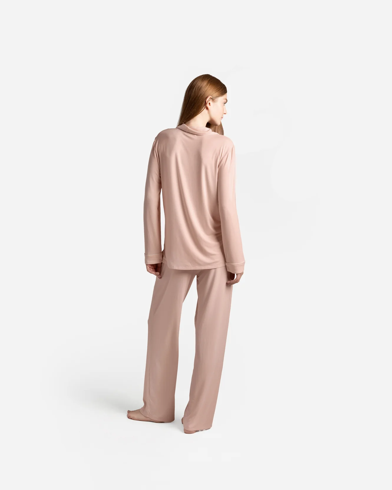 Cooling Modal Long Pajama Set - Image 6