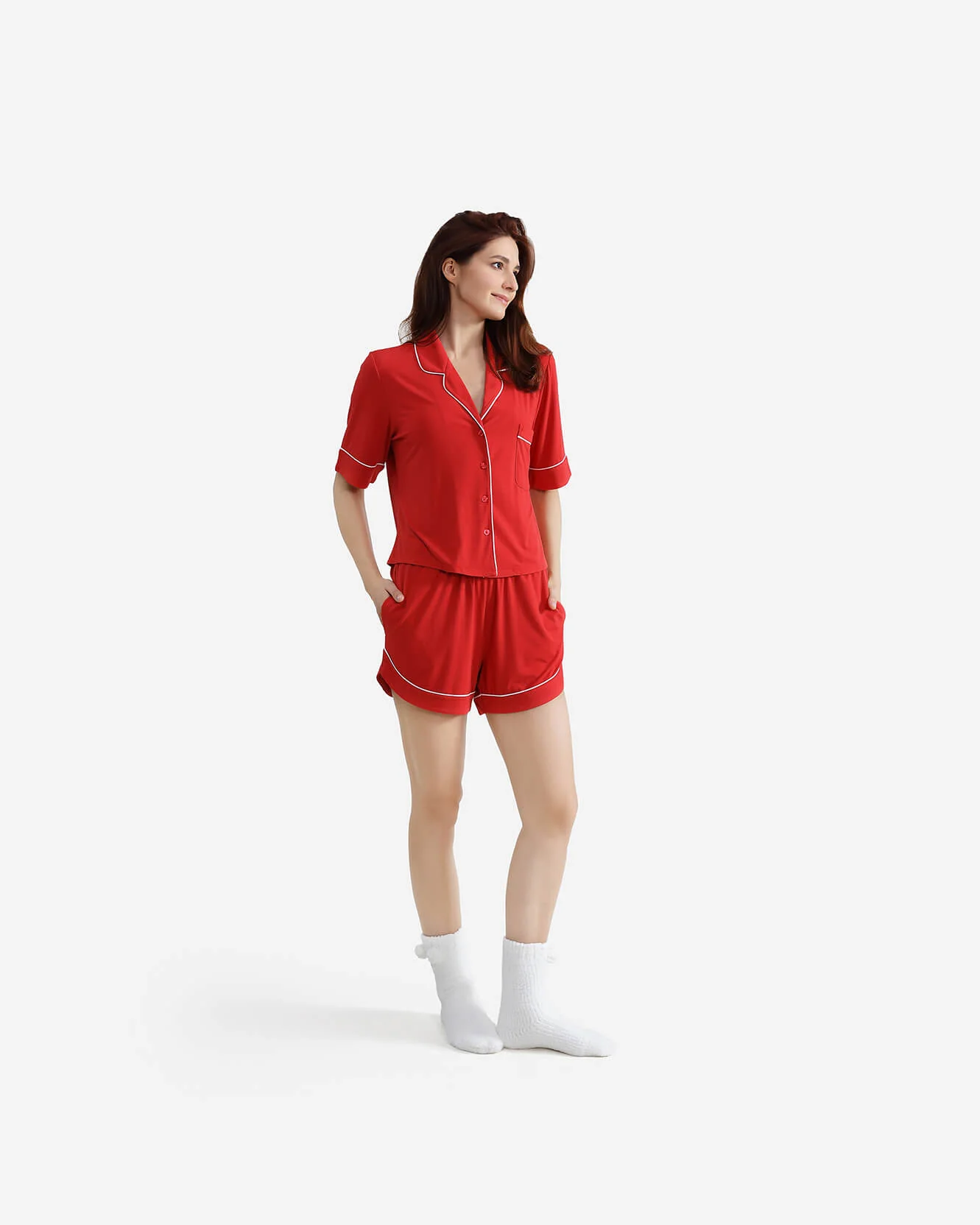 Cooling Modal Short Pajama Set - Image 3
