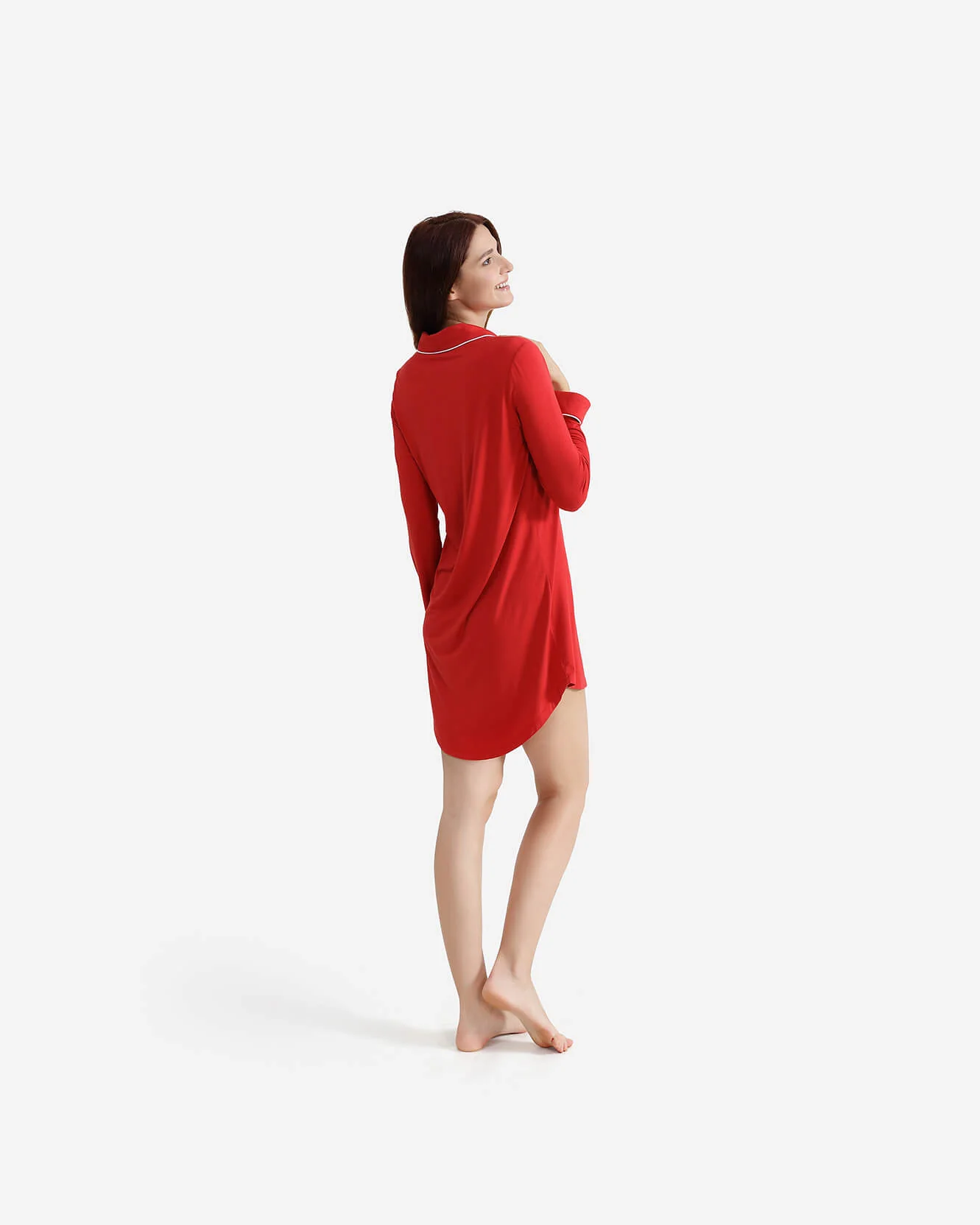 Cooling Modal Sleep Shirt - Image 2