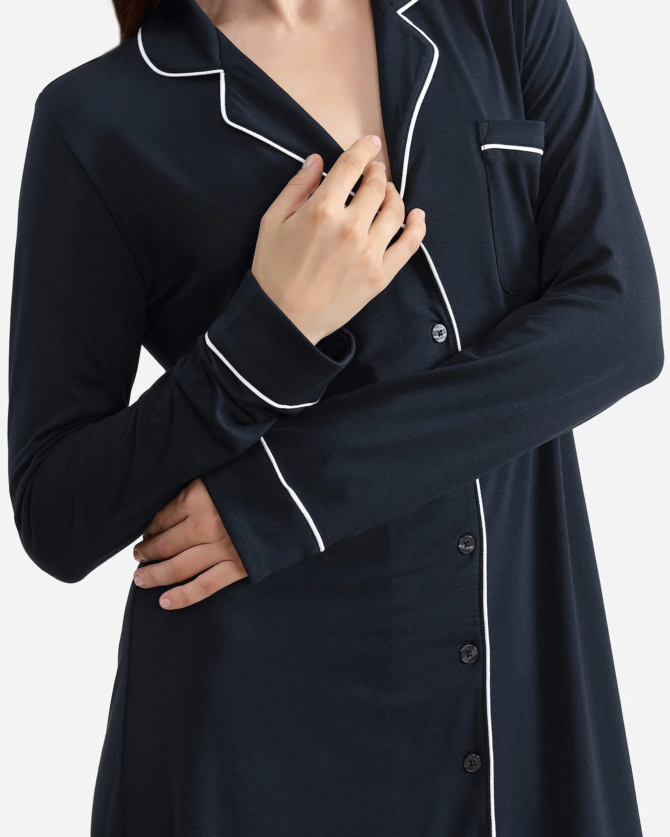 Cooling Modal Sleep Shirt - Image 5