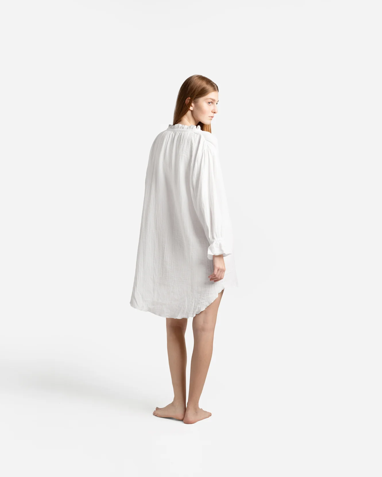Cotton Breeze Long-Sleeved Chemise - Image 10