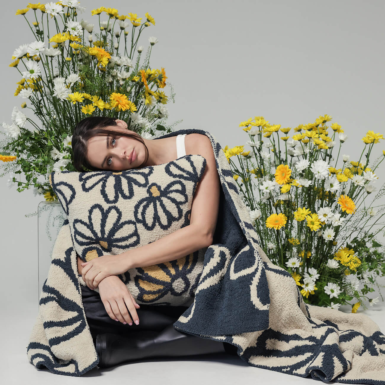 Daisy Throw Pillow | Last Chance - Image 11