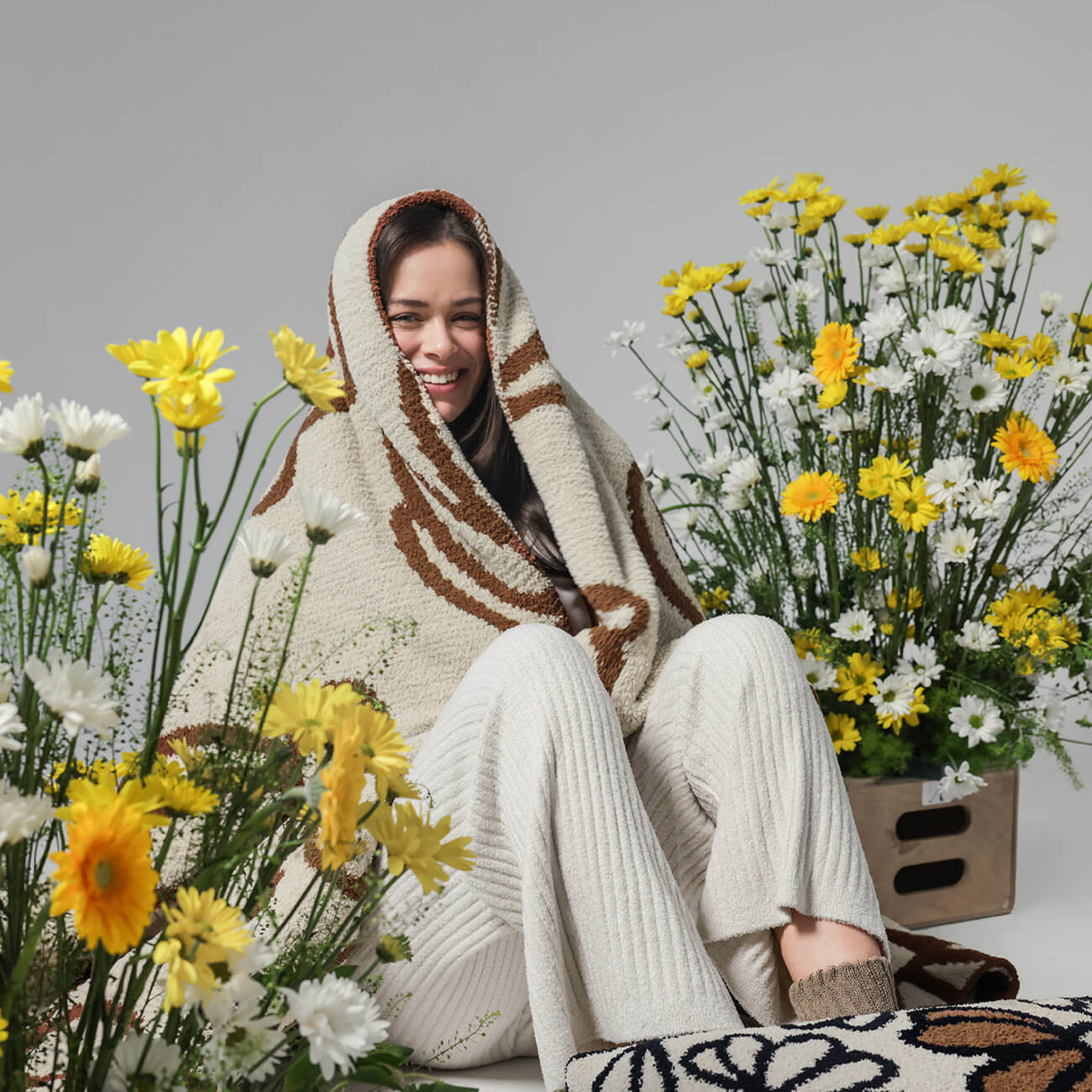 Daisy Throw Pillow | Last Chance - Image 7