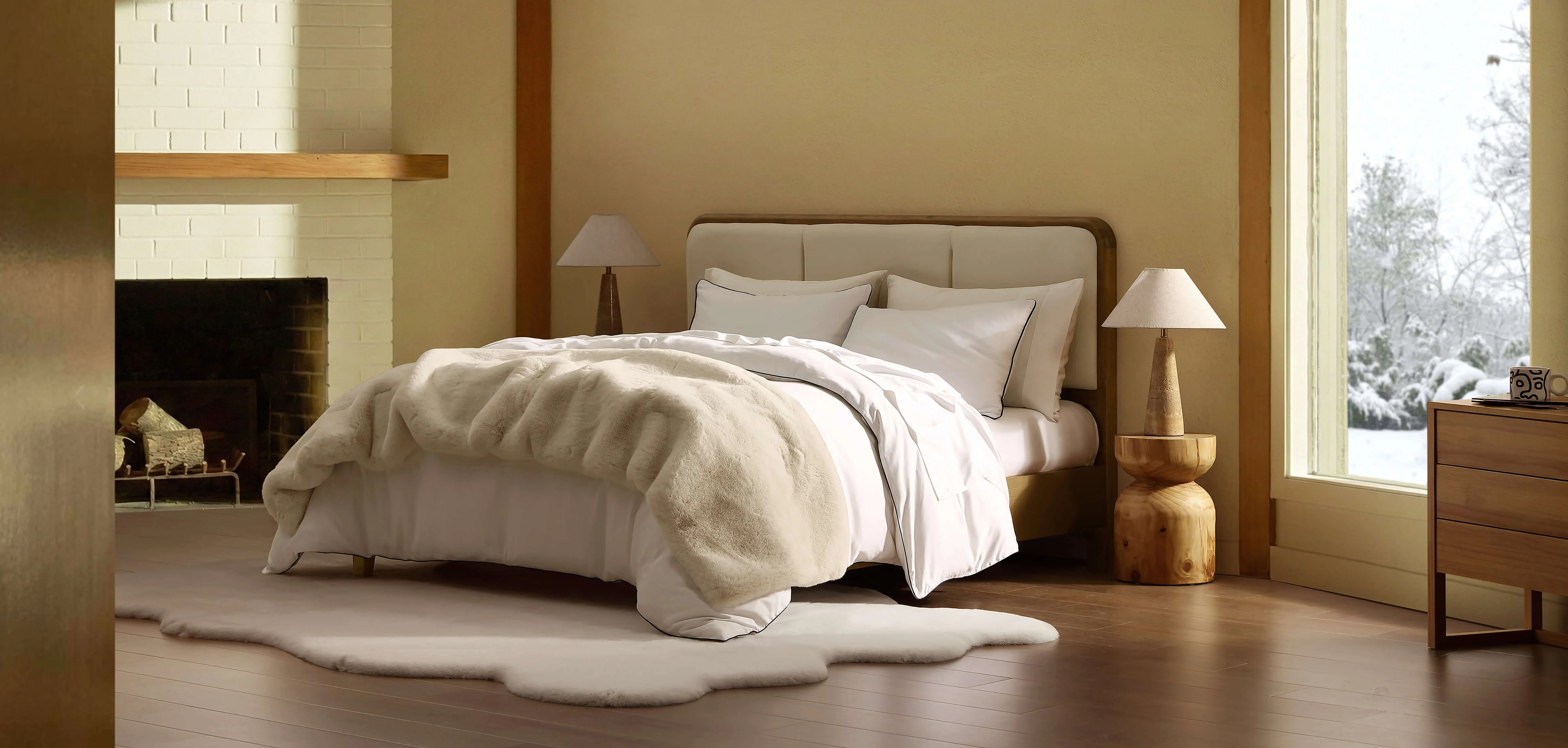 Faux Fur Bed Runner - Image 5
