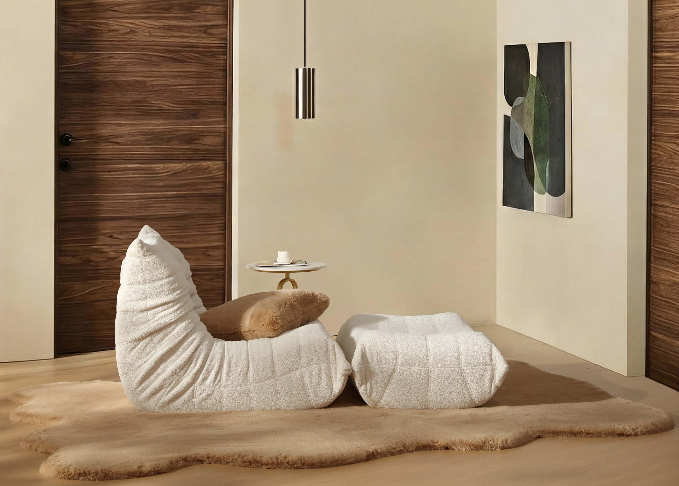 Faux Fur Throw Pillow - Image 18