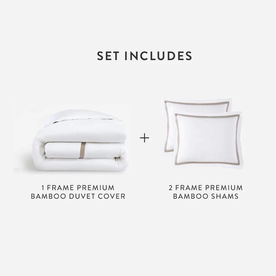 Frame Premium Bamboo Duvet Bundle | Last Chance - Image 17
