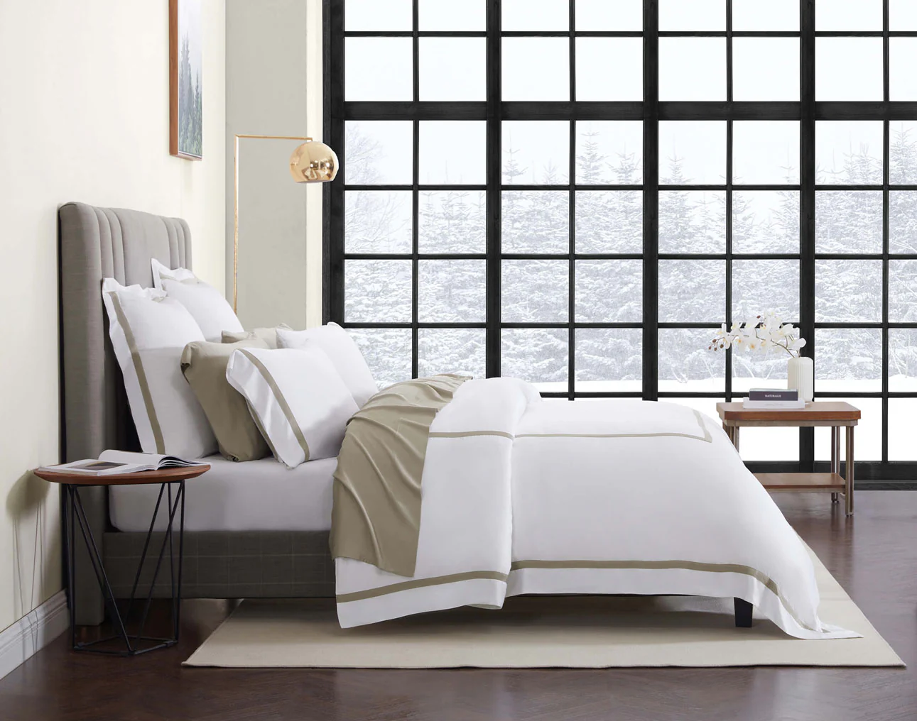 Frame Premium Bamboo Duvet Cover | Last Chance - Image 2