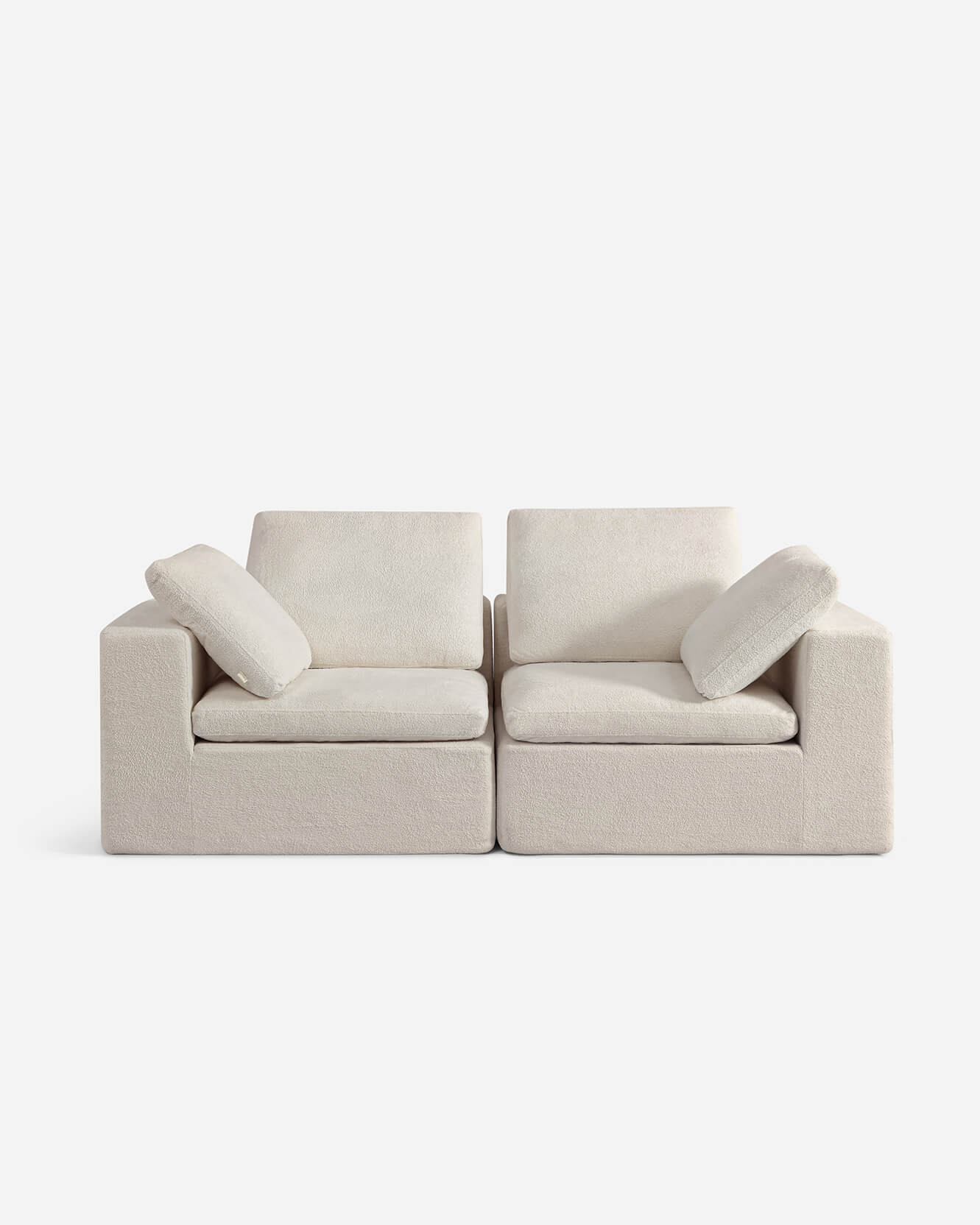 Hudson Modular Love Seat Sofa