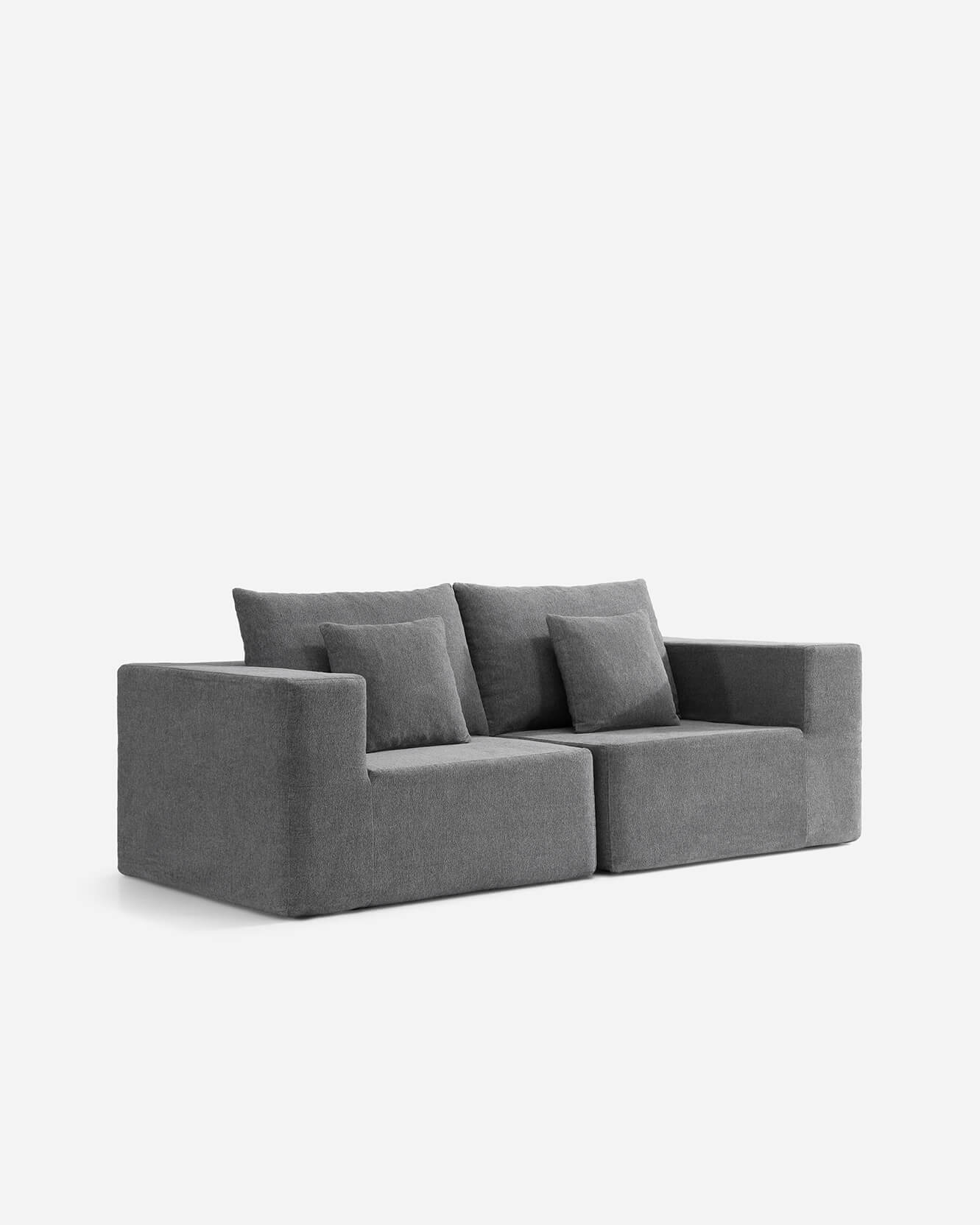 Kai Modular Indoor Love Seat Sofa - Image 7