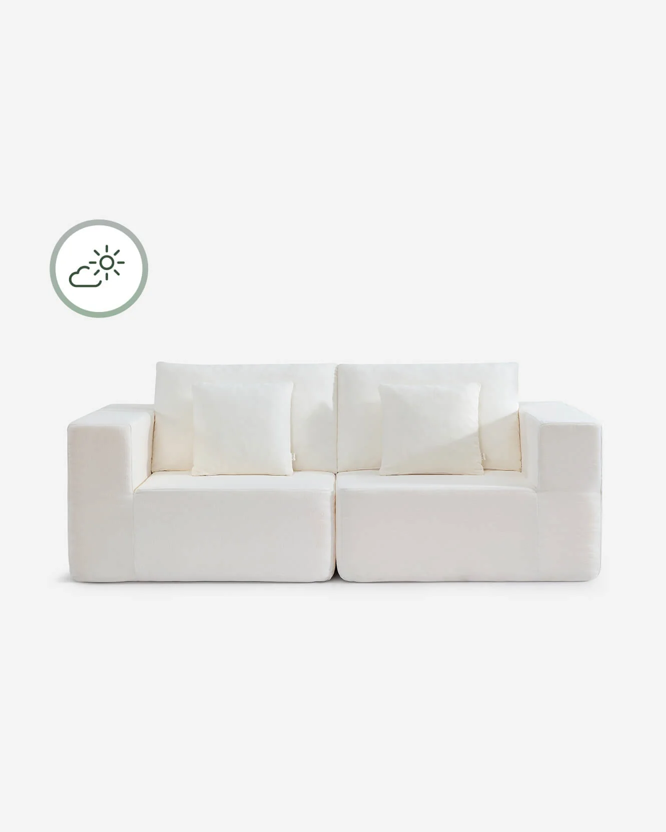 Kai Modular Outdoor Love Seat Sofa