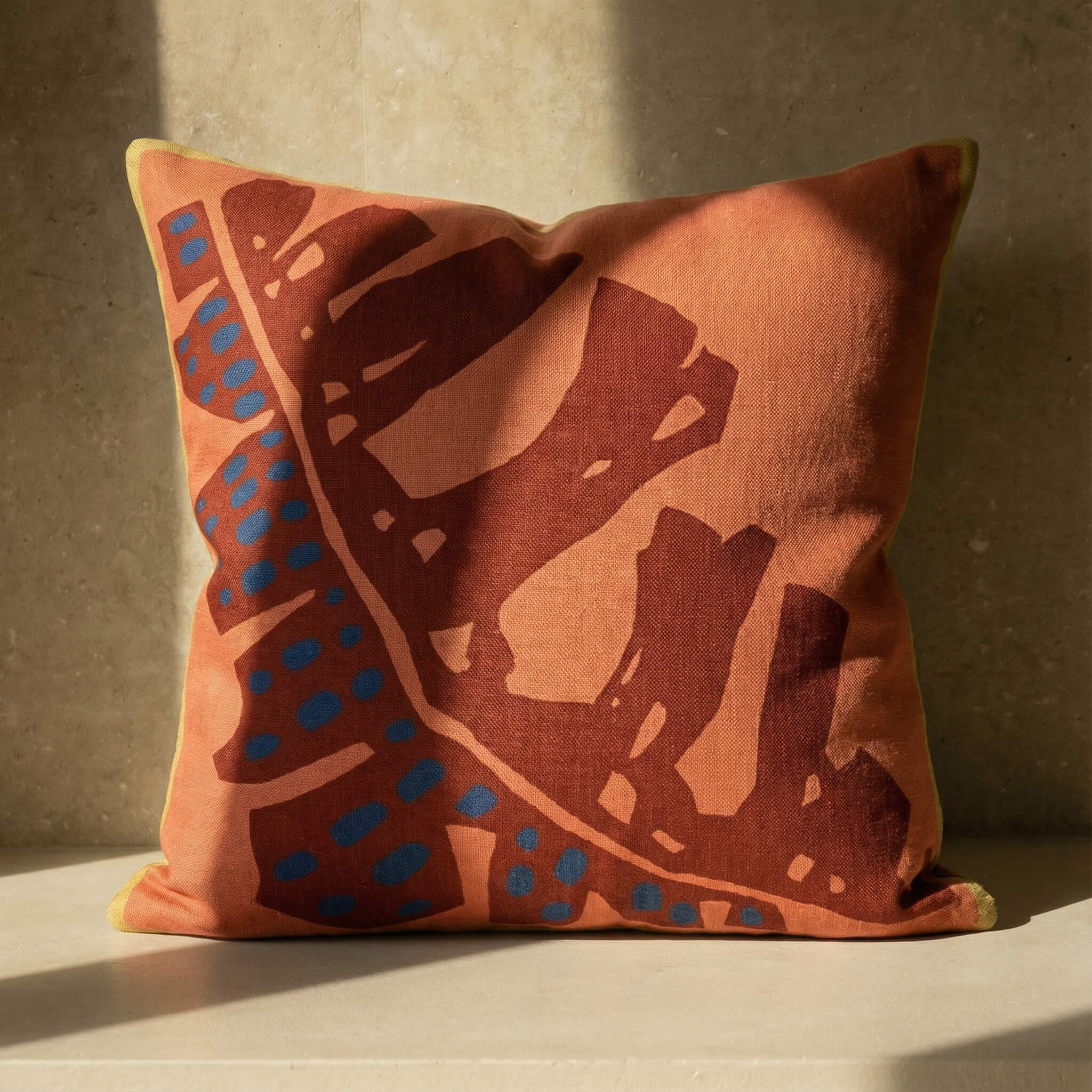 Leaf Sketch Throw Pillow - Image 2
