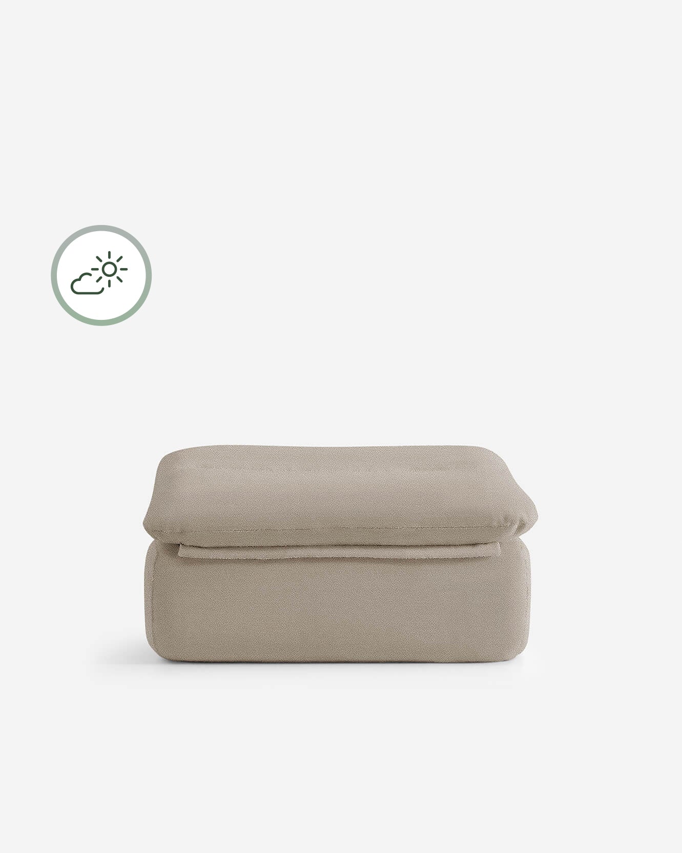 Lennox Outdoor Ottoman - Image 5
