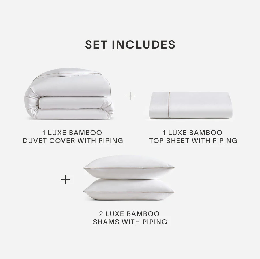 Luxe Bamboo Duvet Cover Bundle - Image 11