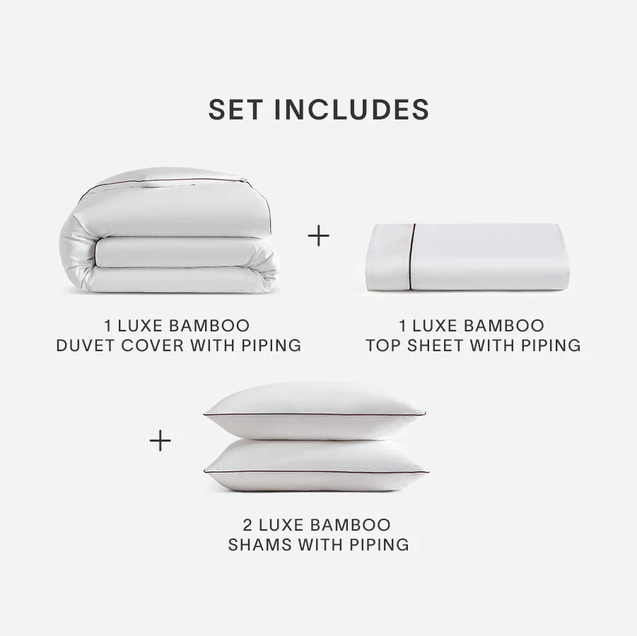 Luxe Bamboo Duvet Cover Bundle - Image 3