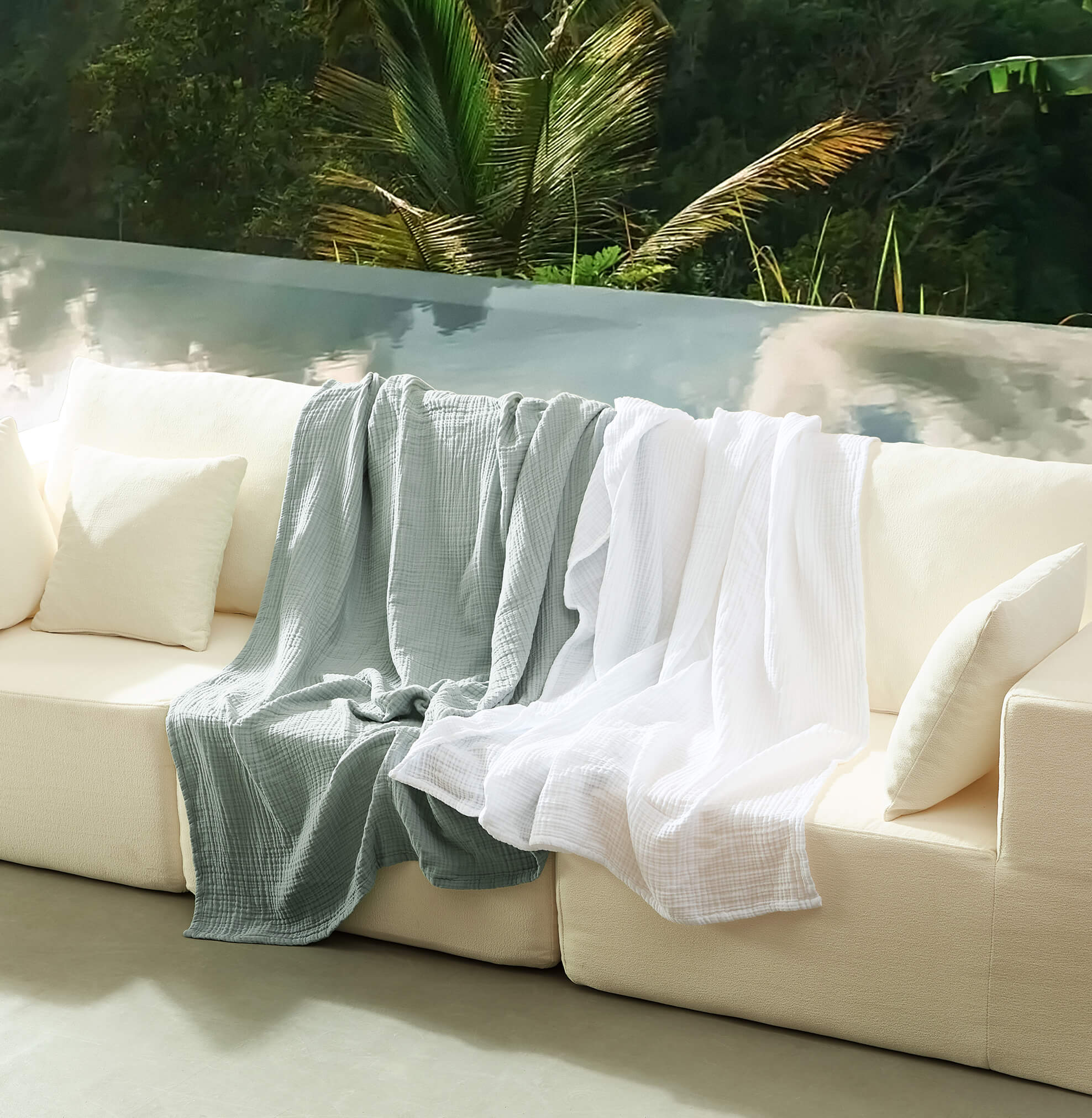 Muslin Cotton Throw - Image 15