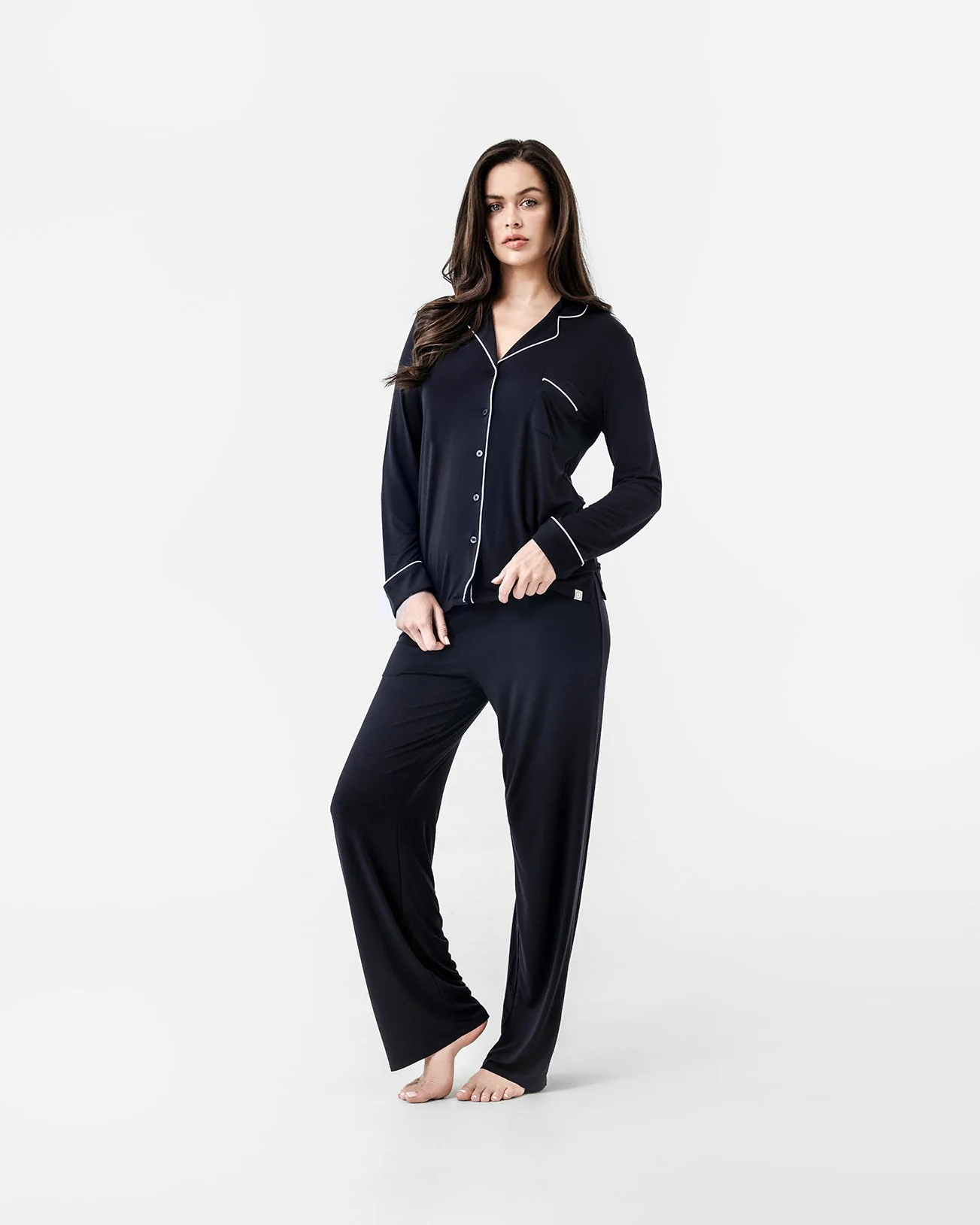 Naked Modal Long Pajama Set | Last Chance - Image 10