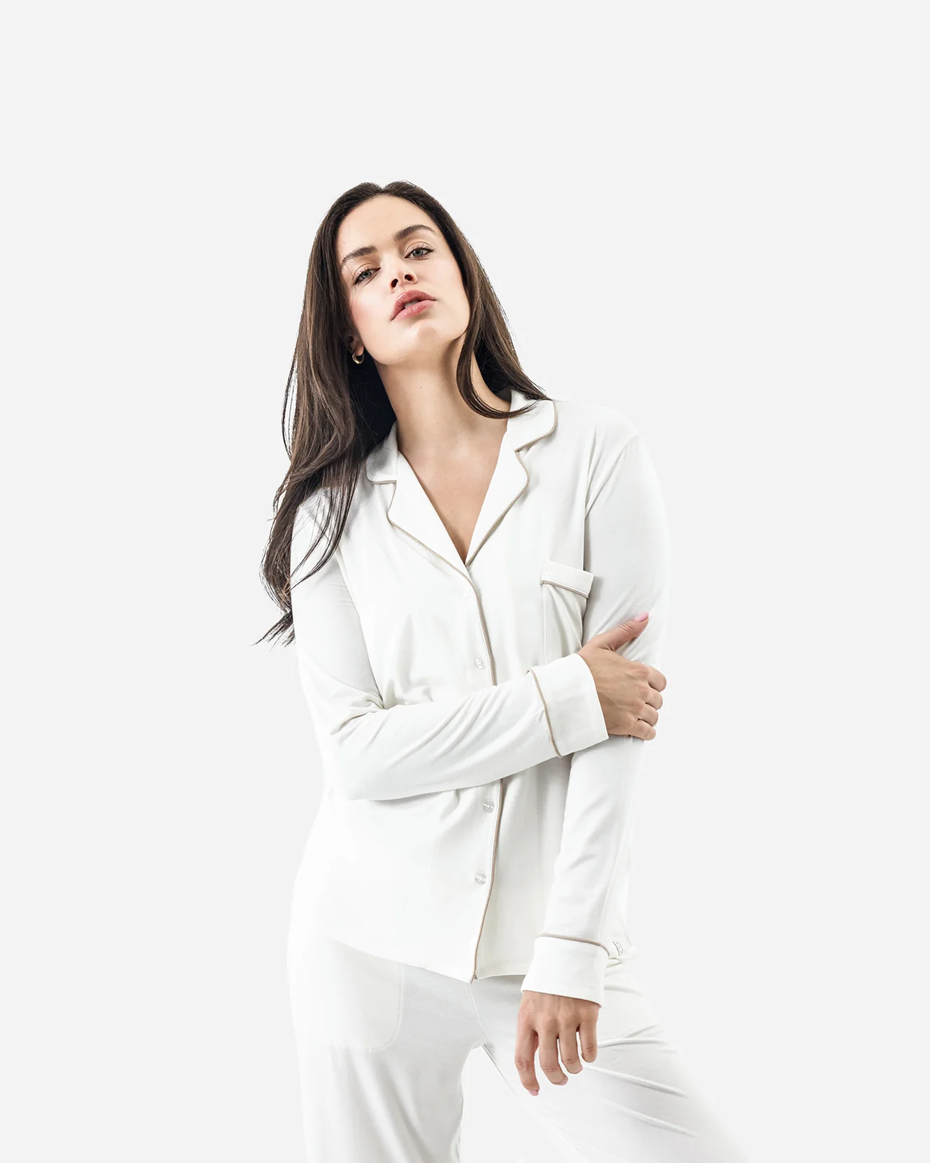 Naked Modal Long Pajama Set | Last Chance - Image 5