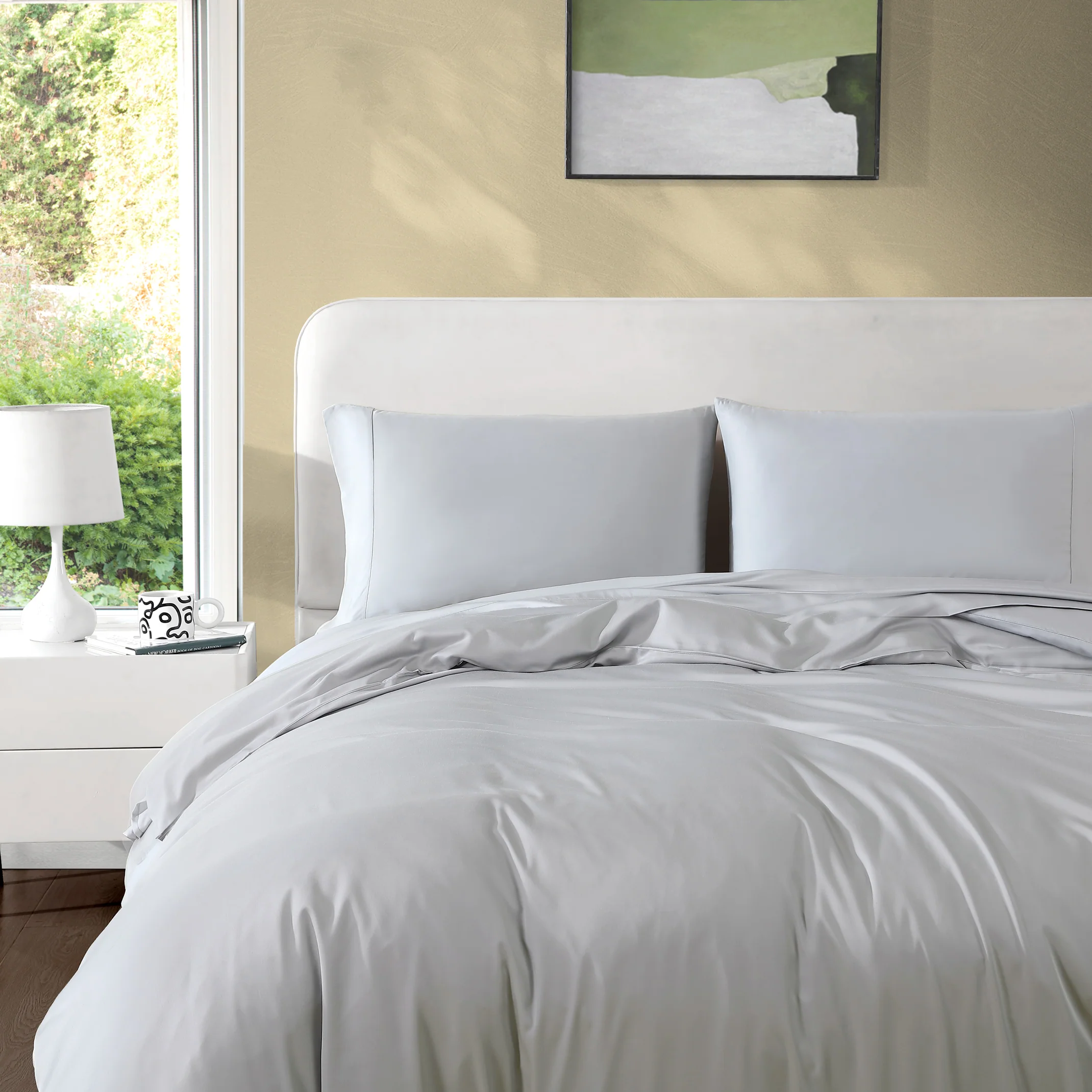 Natural Premium Bamboo Duvet Cover - Image 19