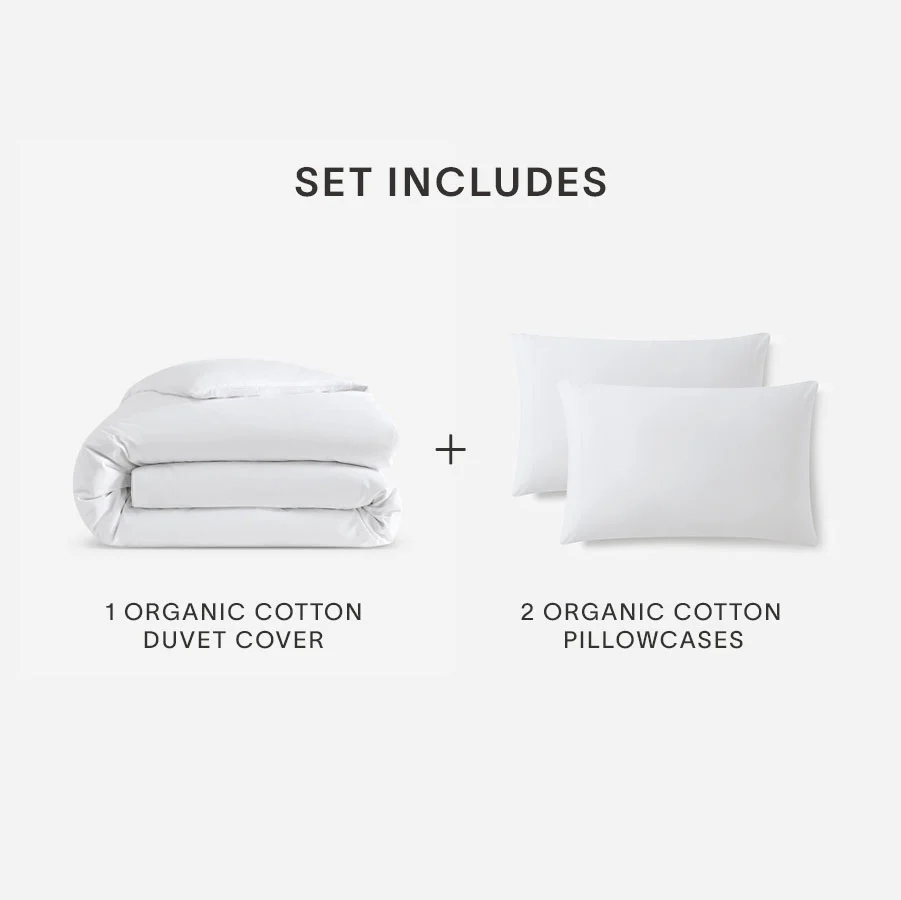 Organic Cotton Duvet Cover Bundle | Last Chance - Image 3
