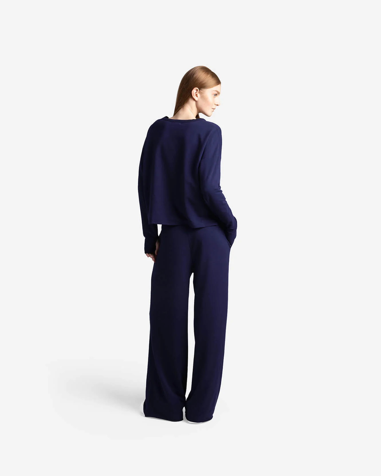 Organic French Terry Long-Sleeved Top - Image 12