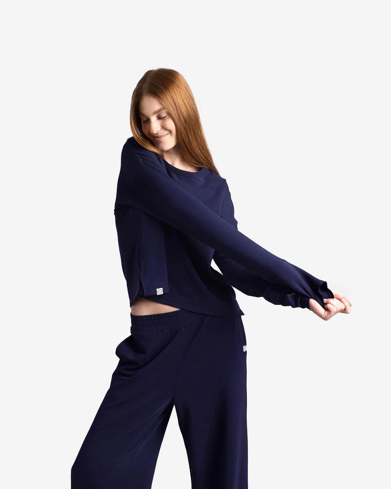 Organic French Terry Lounge Pant - Image 11