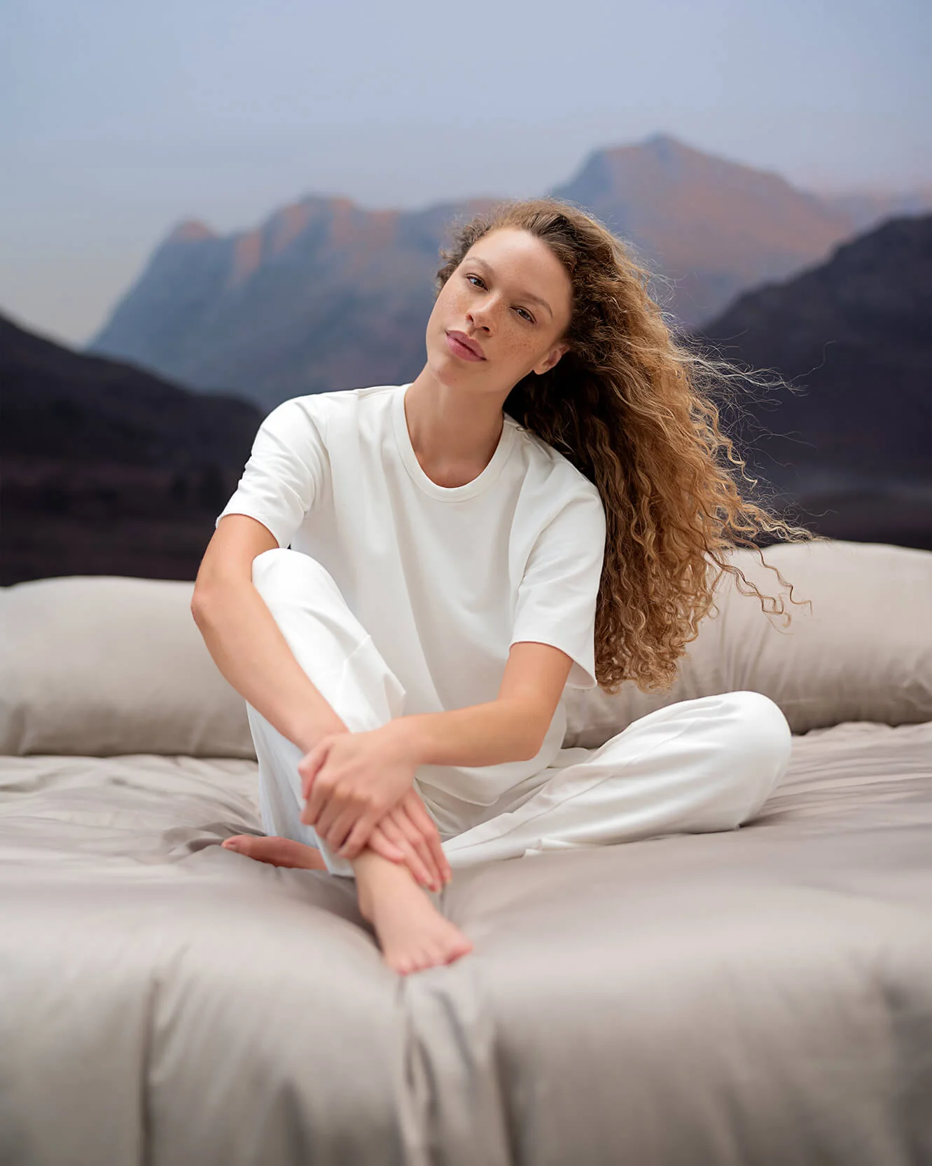Organic French Terry Lounge Pant - Image 2