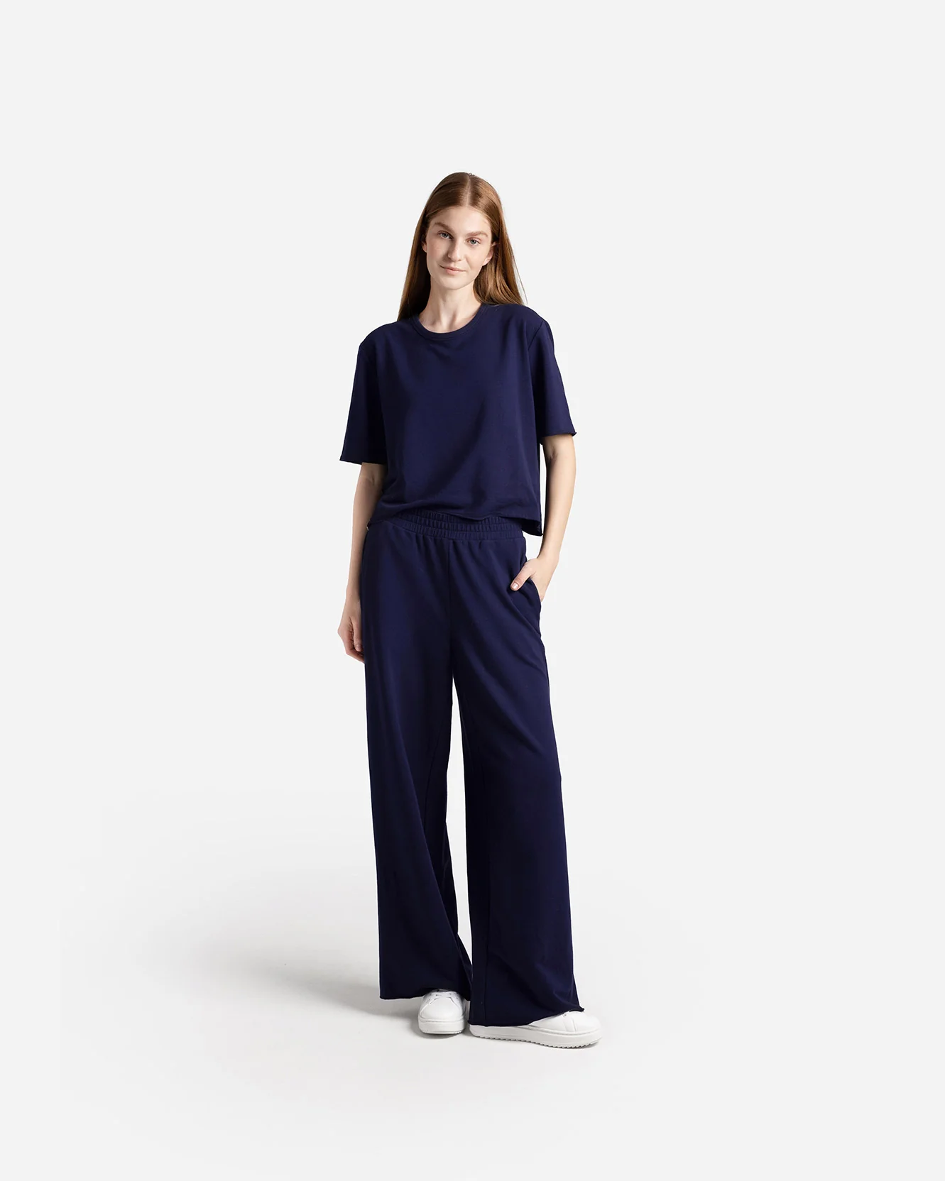 Organic French Terry Lounge Pant - Image 8