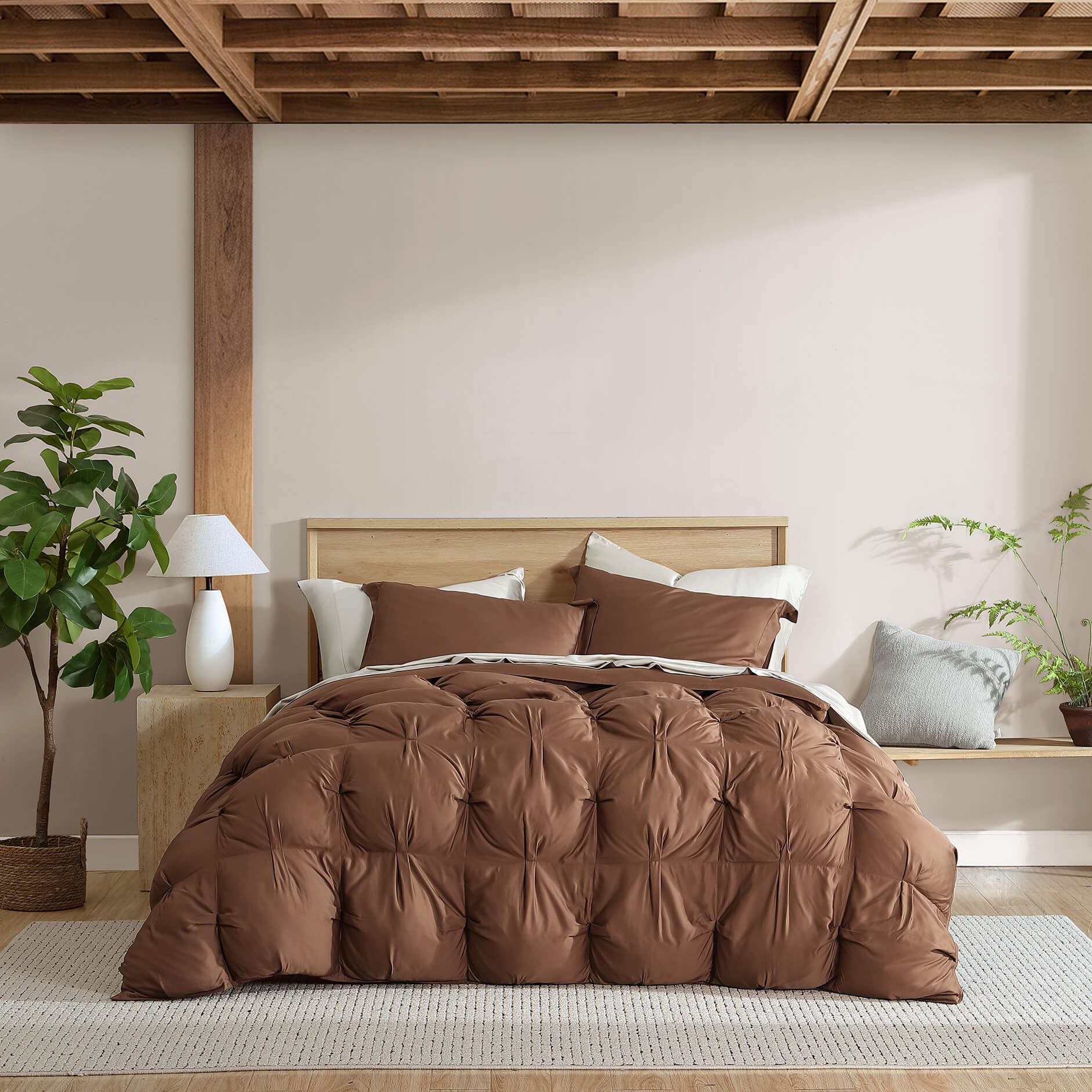 Premium Bamboo Bubble Comforter - Image 38
