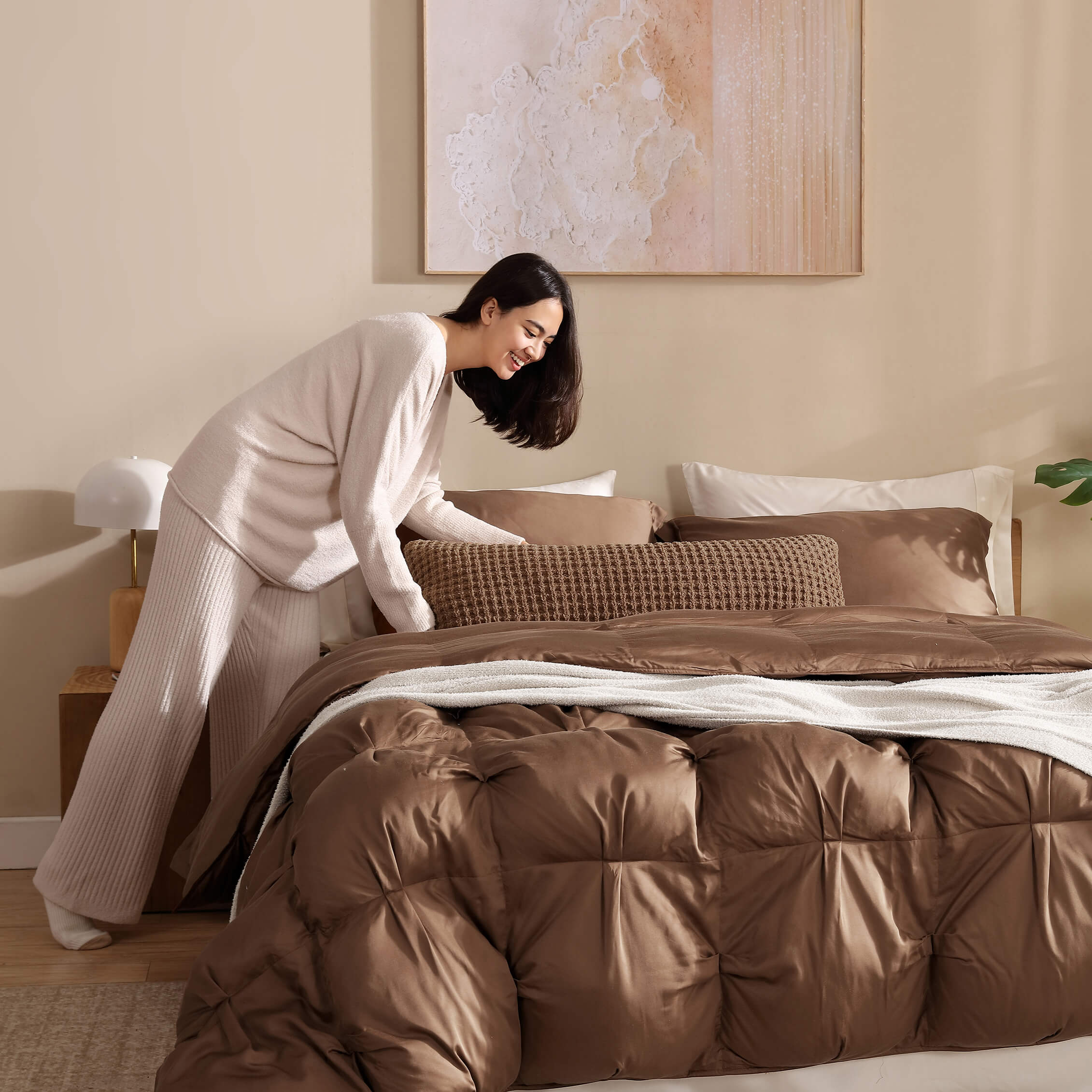 Premium Bamboo Bubble Comforter - Image 41