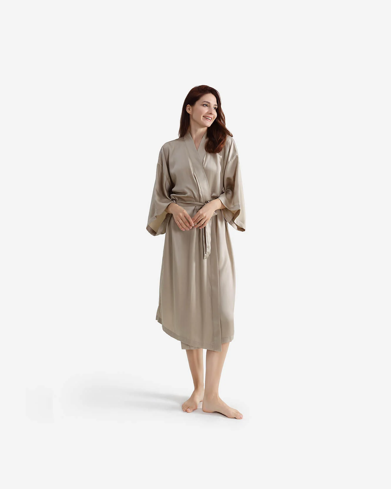 Silky Lyocell Kimono - Image 10