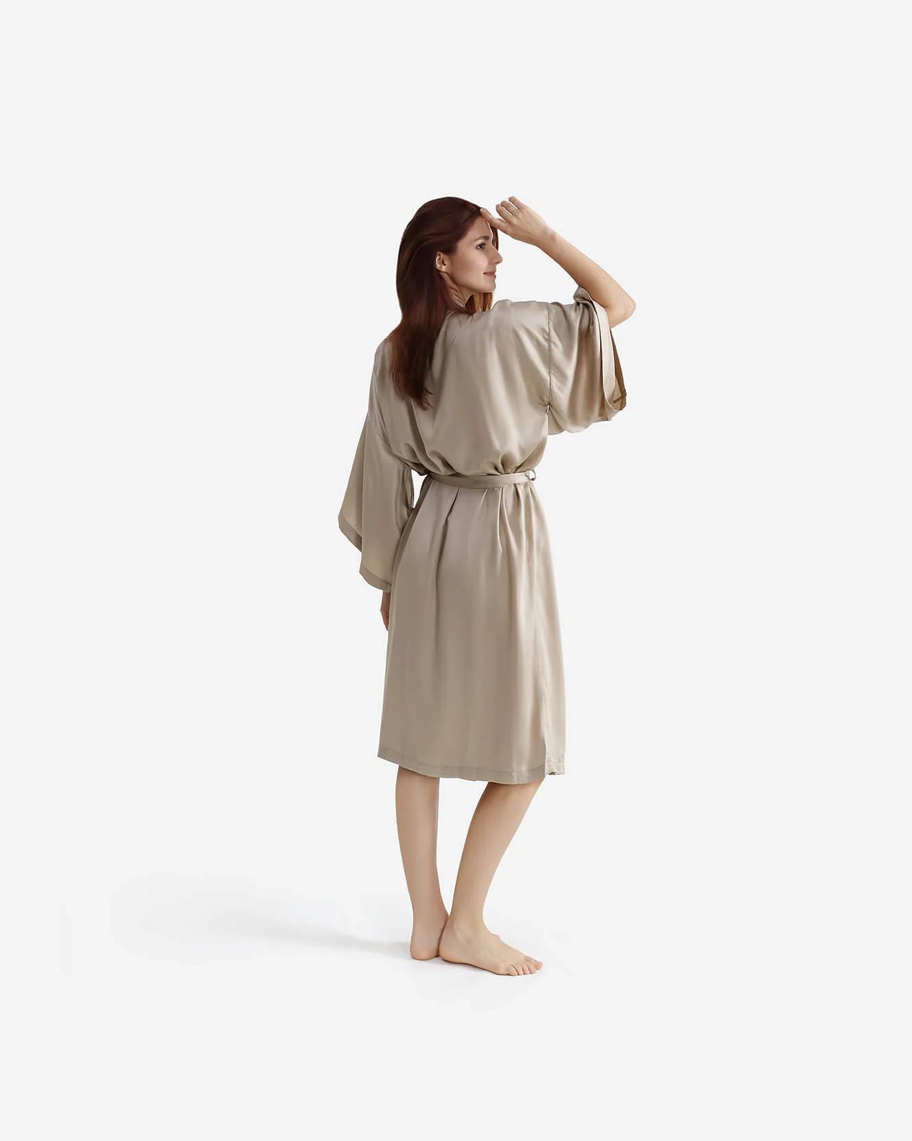 Silky Lyocell Kimono - Image 11