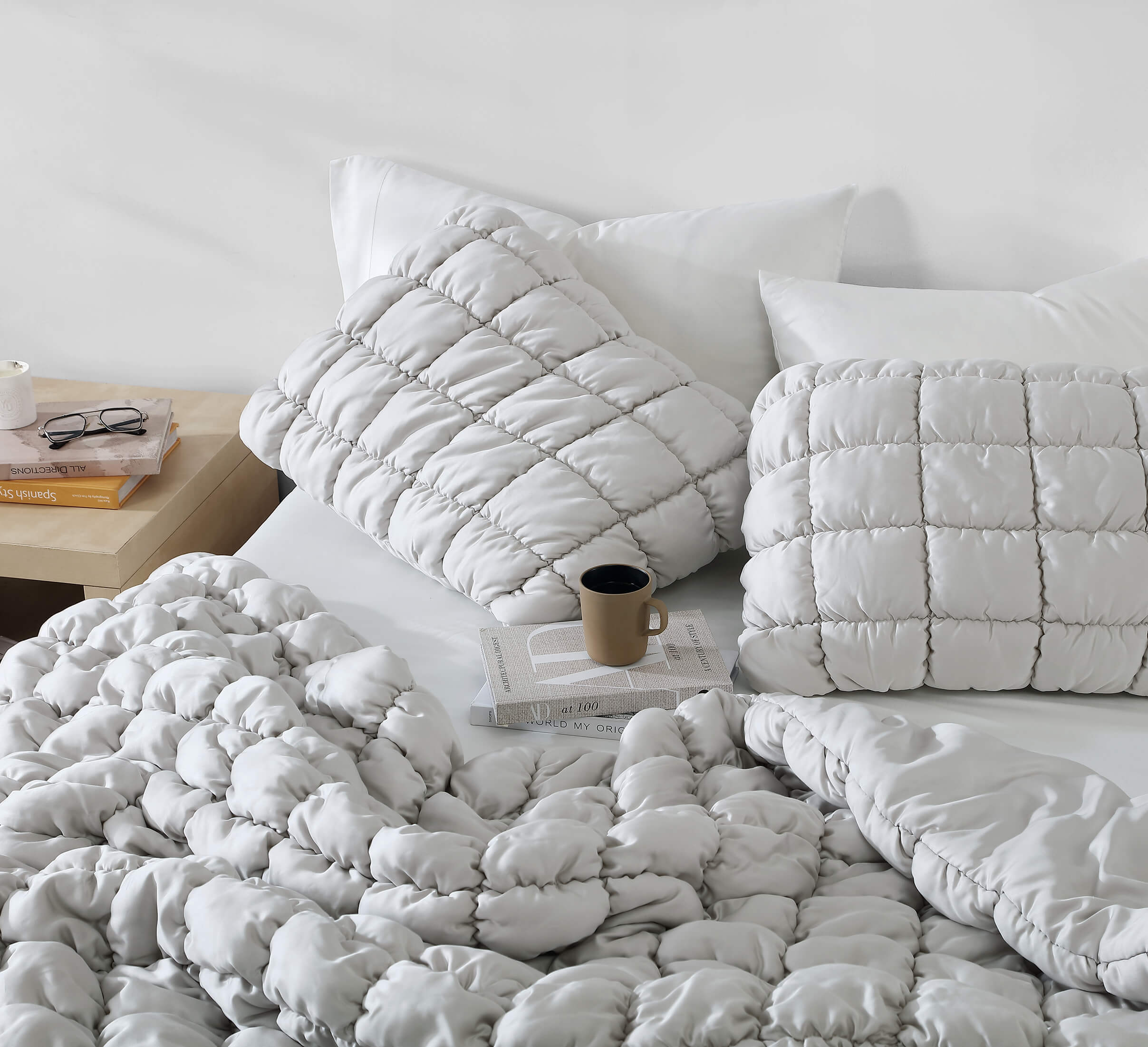 Silky Lyocell Puff Comforter - Image 14