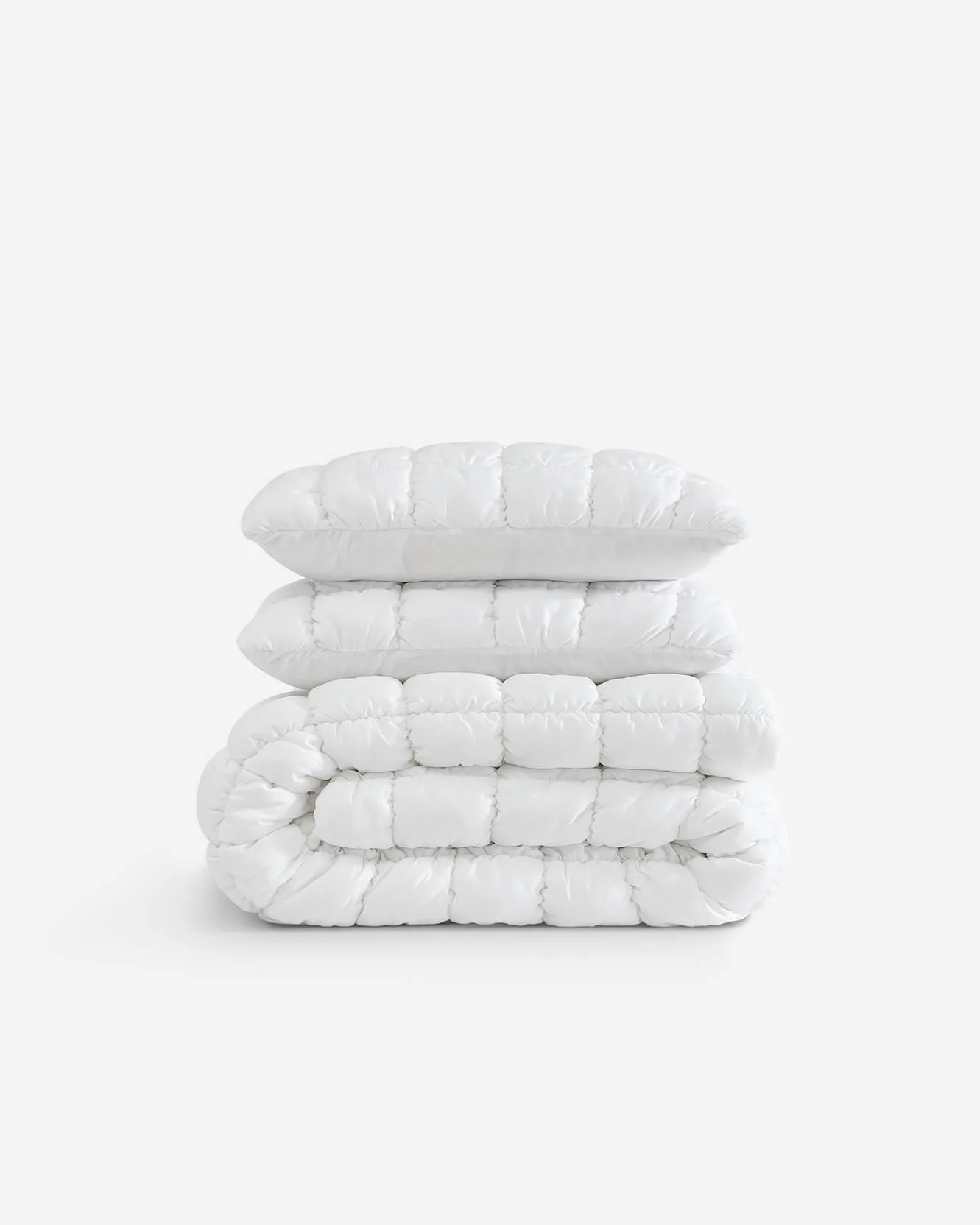 Silky Lyocell Puff Comforter Bundle - Image 8