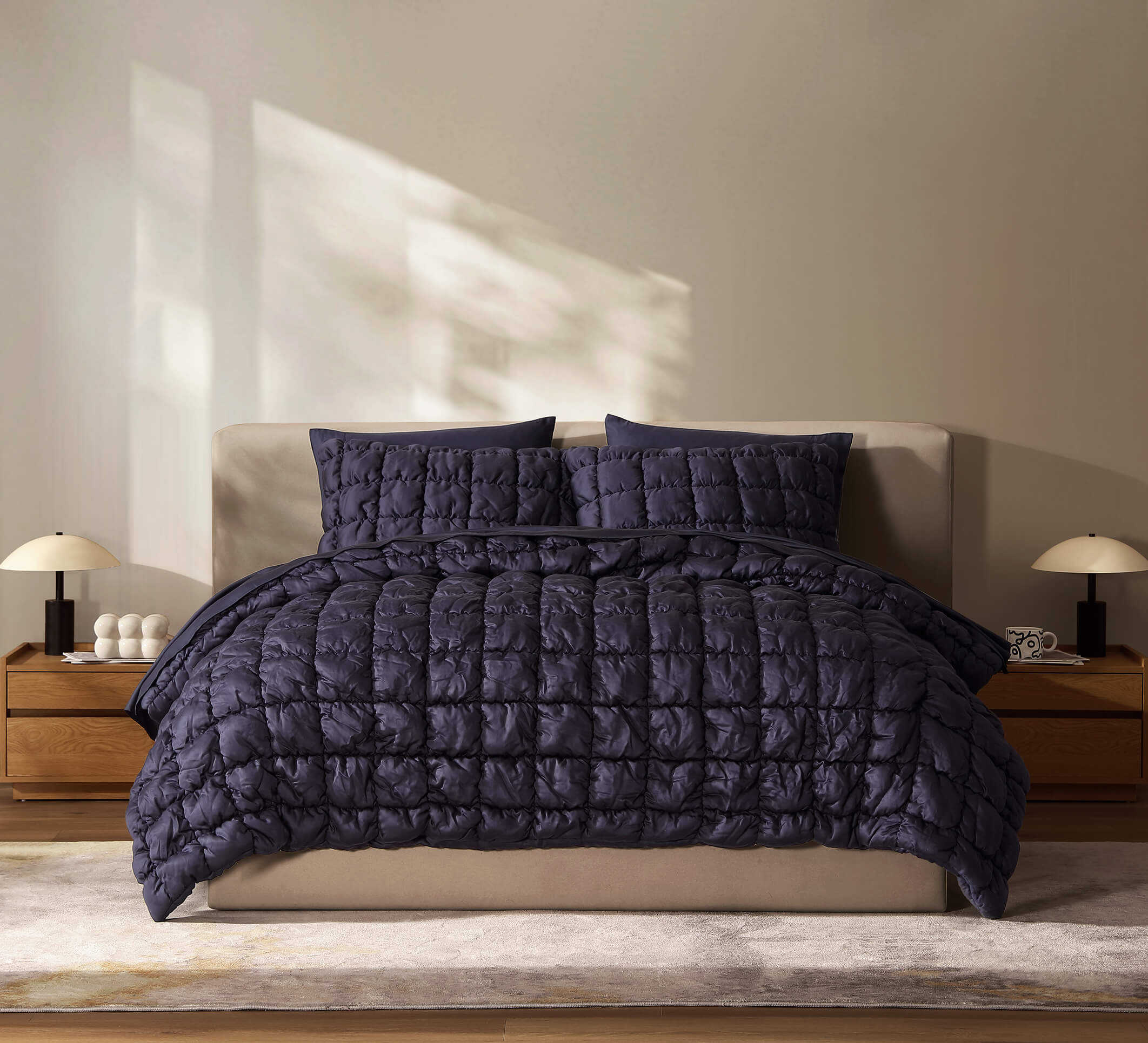 Silky Lyocell Puff Sham Set - Image 6