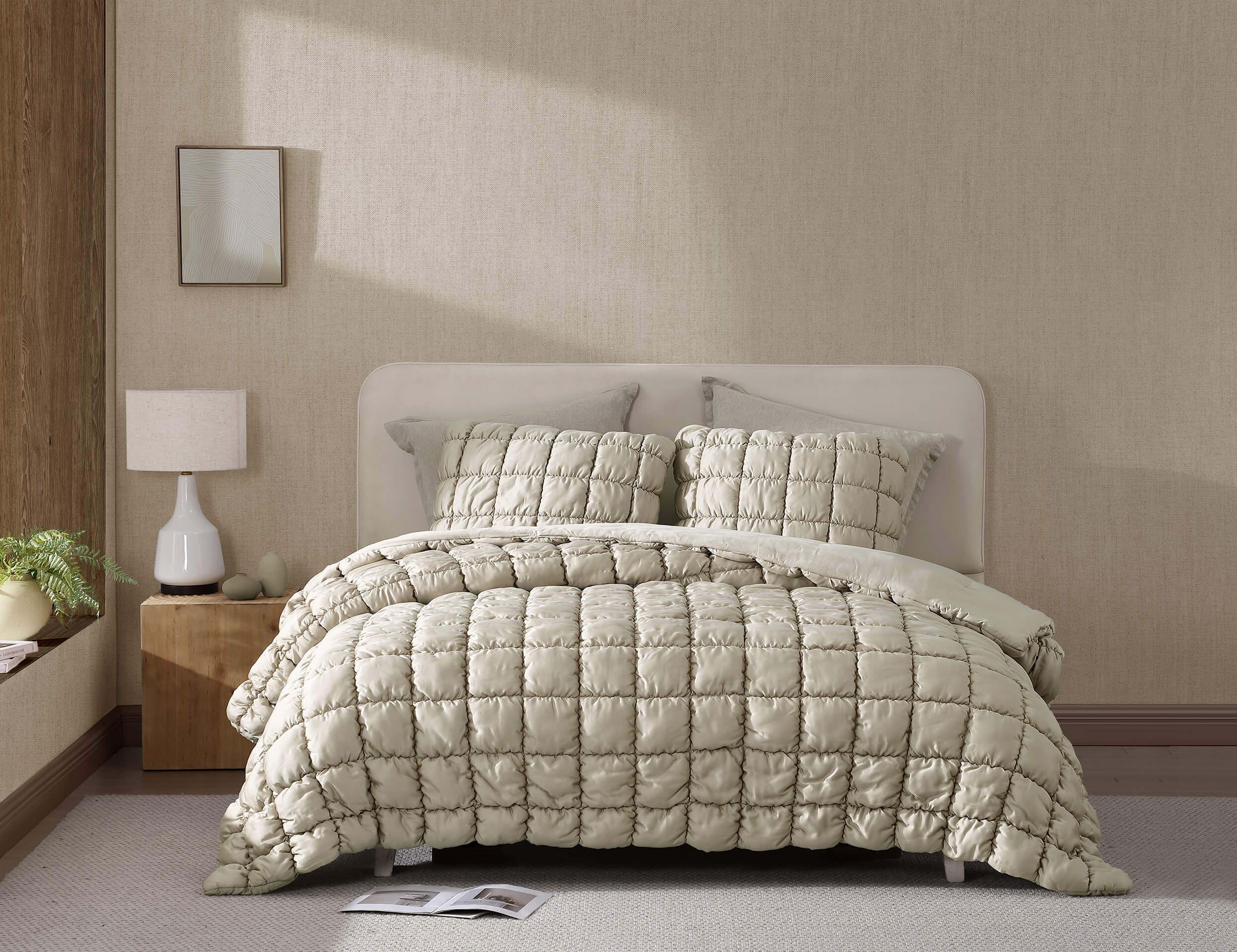 Silky Lyocell Puff Sham Set - Image 14