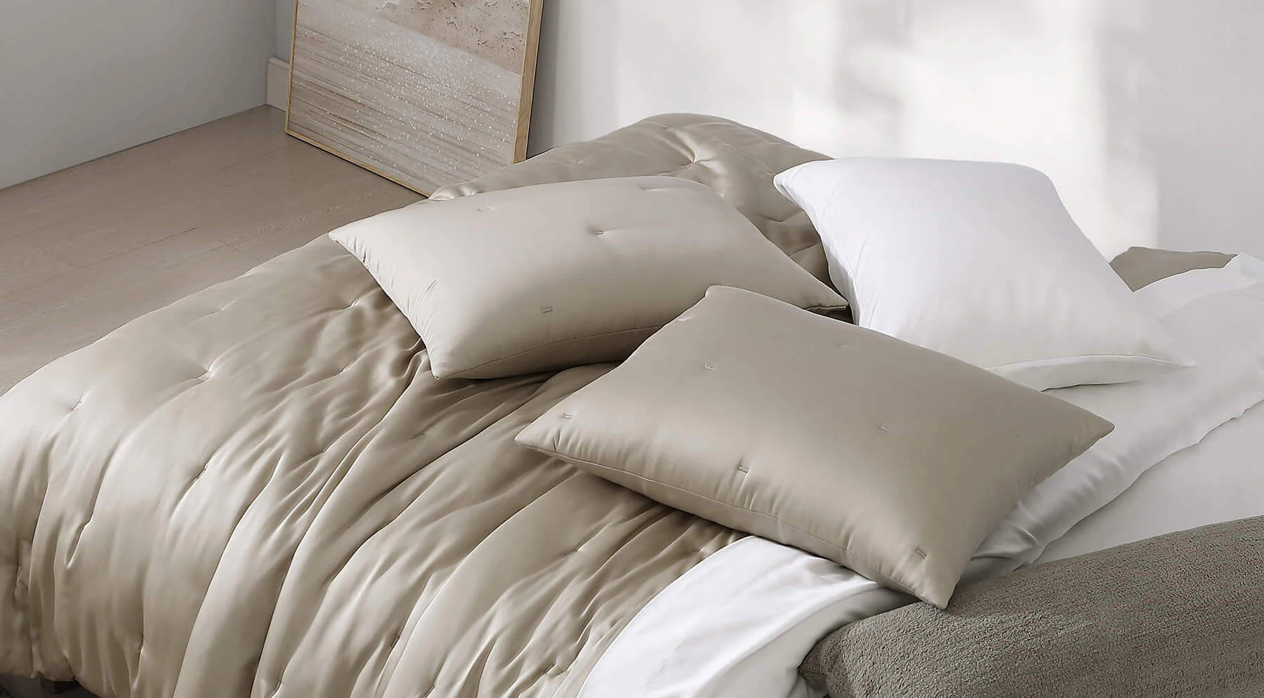 Silky Lyocell Stitch Comforter | Last Chance - Image 7