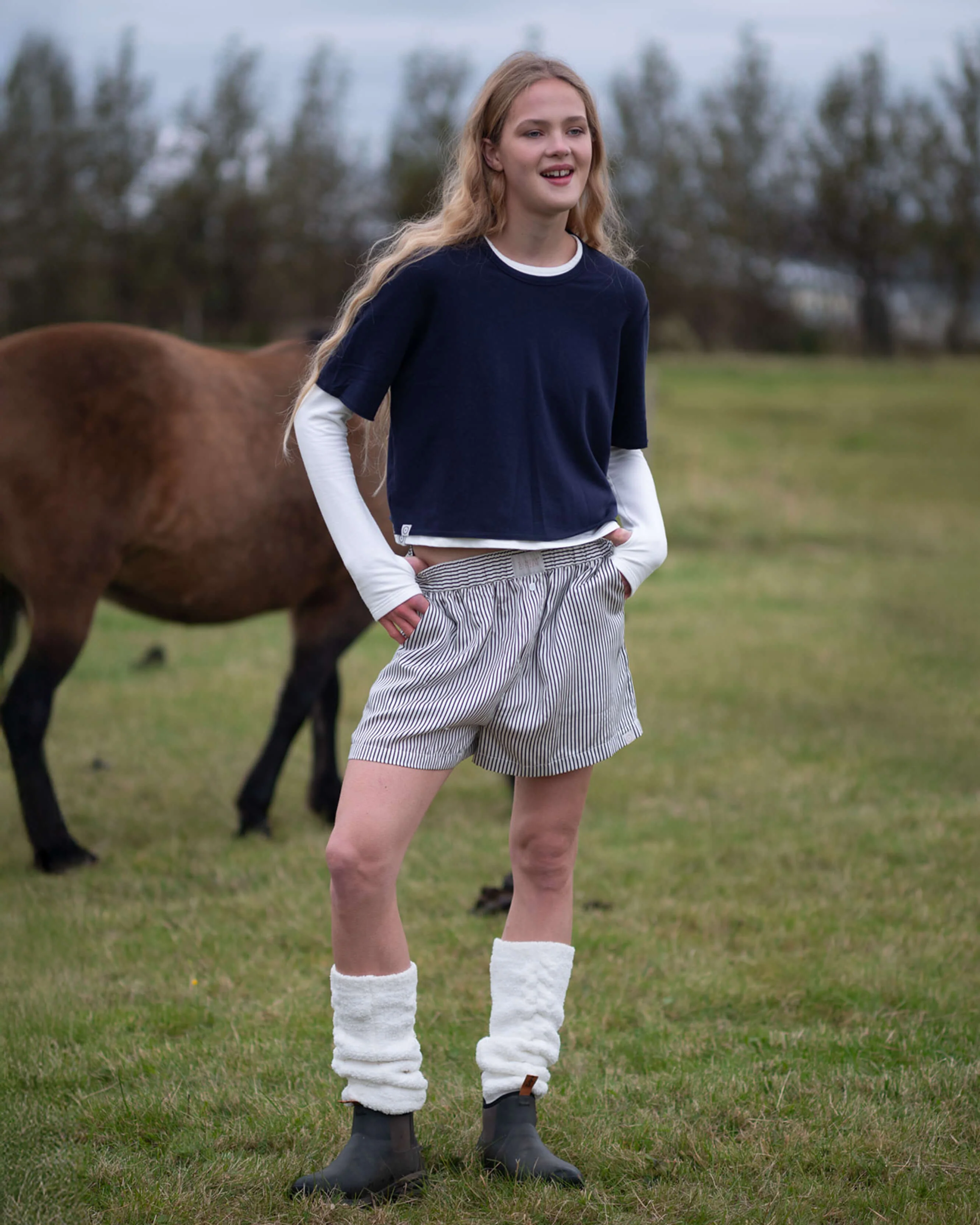 Snug Braided Over-the-Knee Socks - Image 4