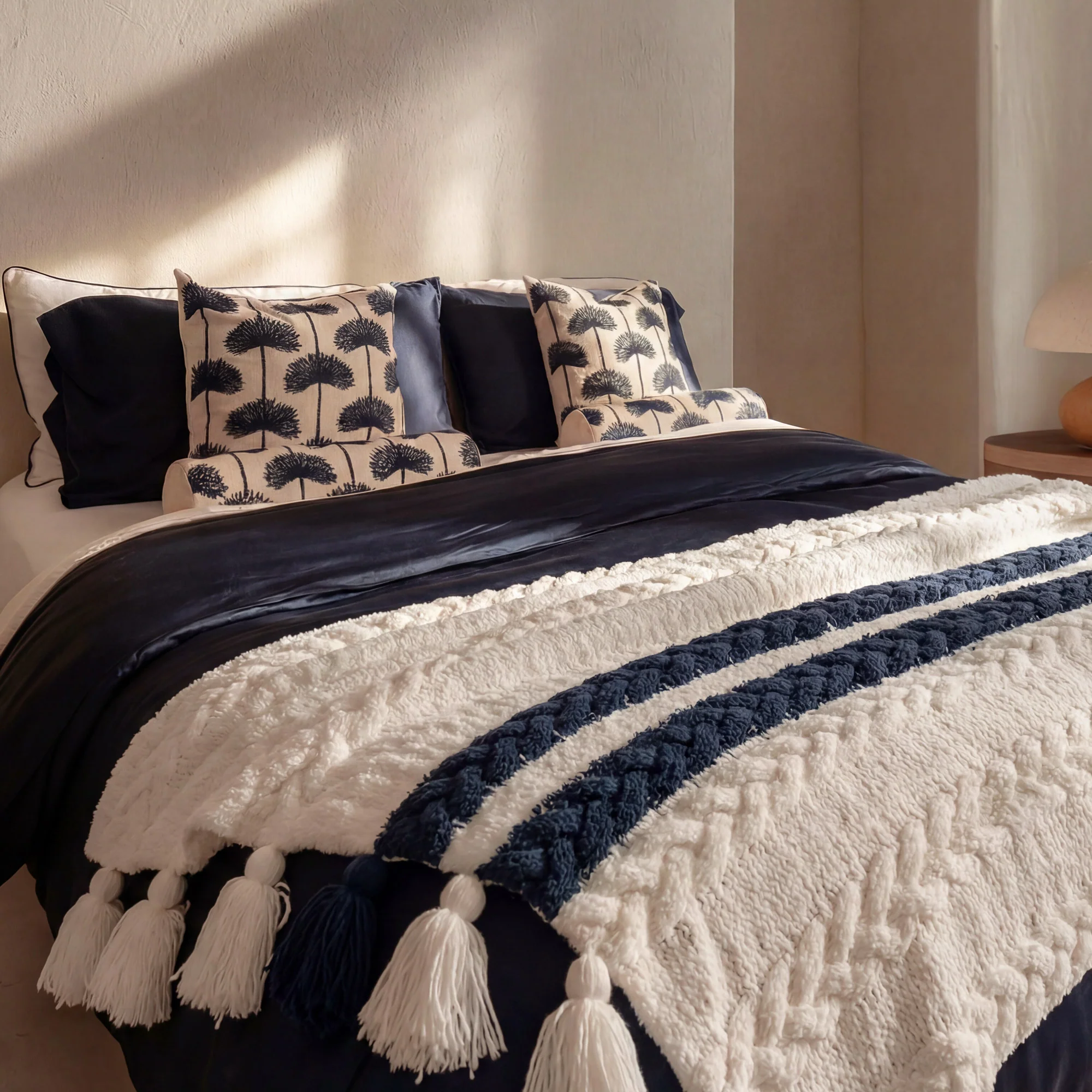 Snug Braided Two-Stripes Throw - Image 6